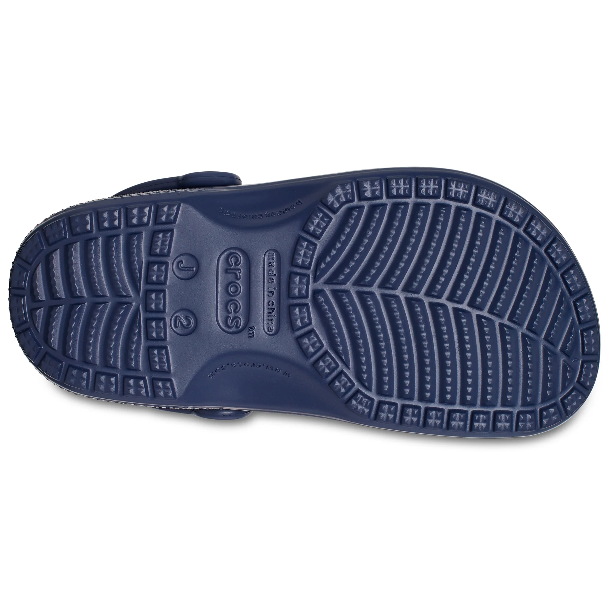 Crocs Classic Clogs - Junior (Navy)(Sizes C11-J4) - Image 4