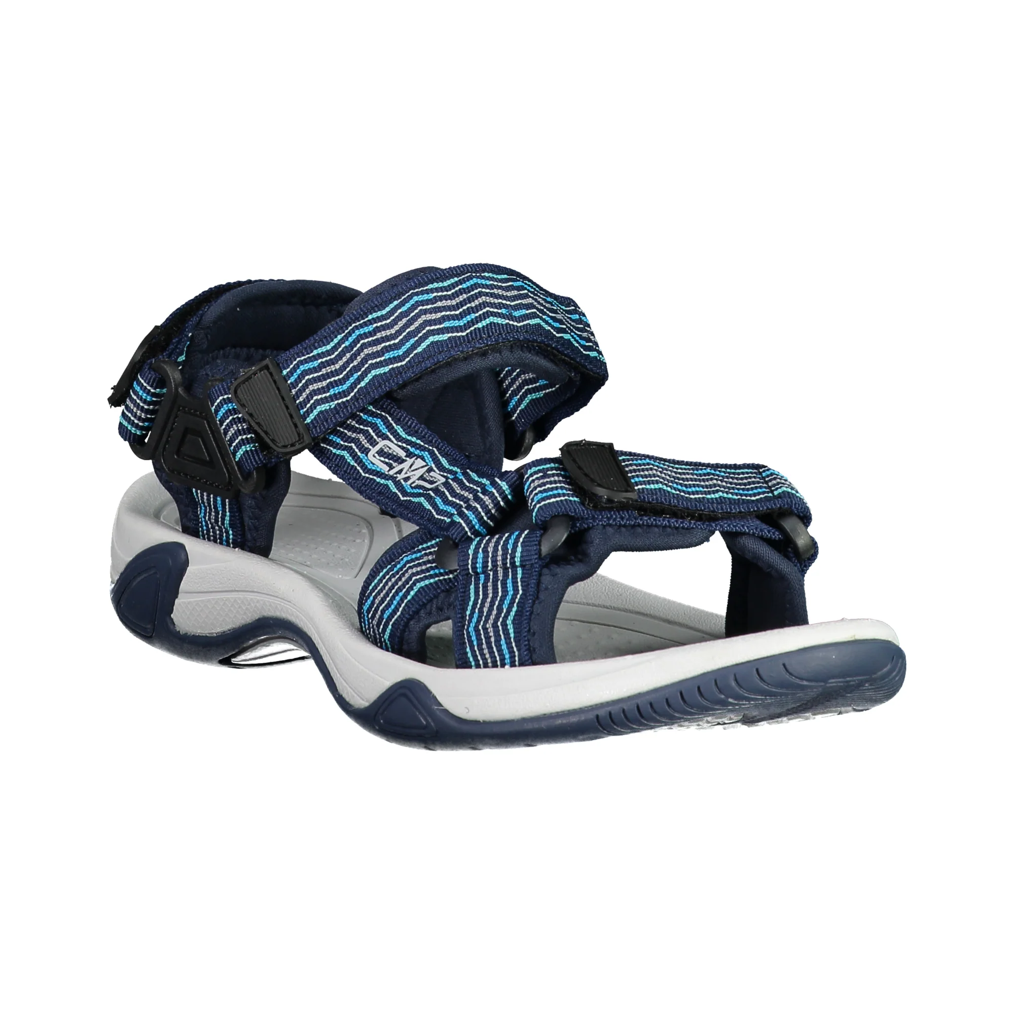 CMP Women's Hamal Vegan Friendly Hiking Sandals (Blue/Acqua) - Image 3