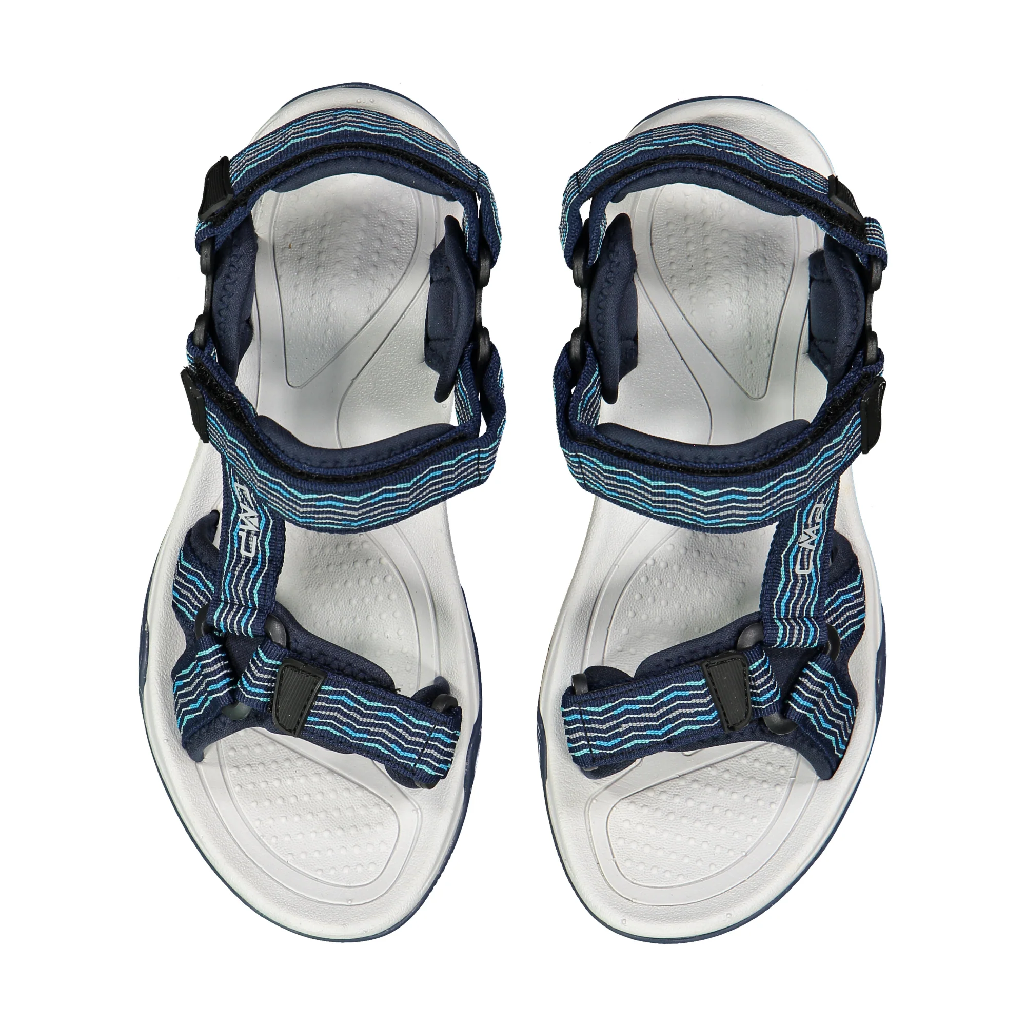 CMP Women's Hamal Vegan Friendly Hiking Sandals (Blue/Acqua) - Image 5