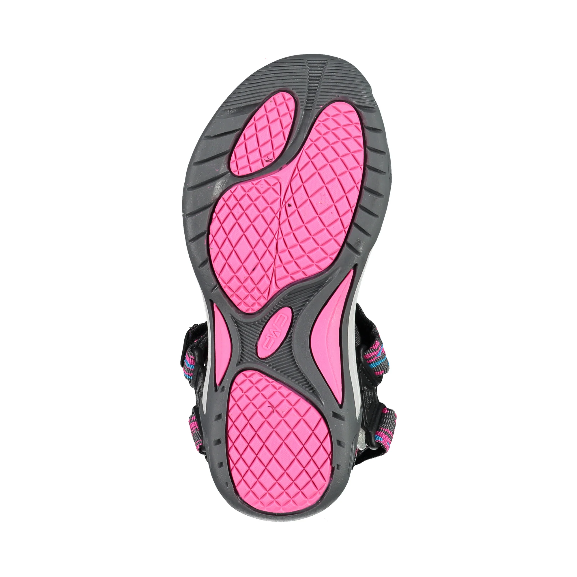 CMP Kids Hamal Vegan Friendly Hiking Sandals (Purple Fluo/Ghiaccio)(Sizes EU28-37) - Image 4