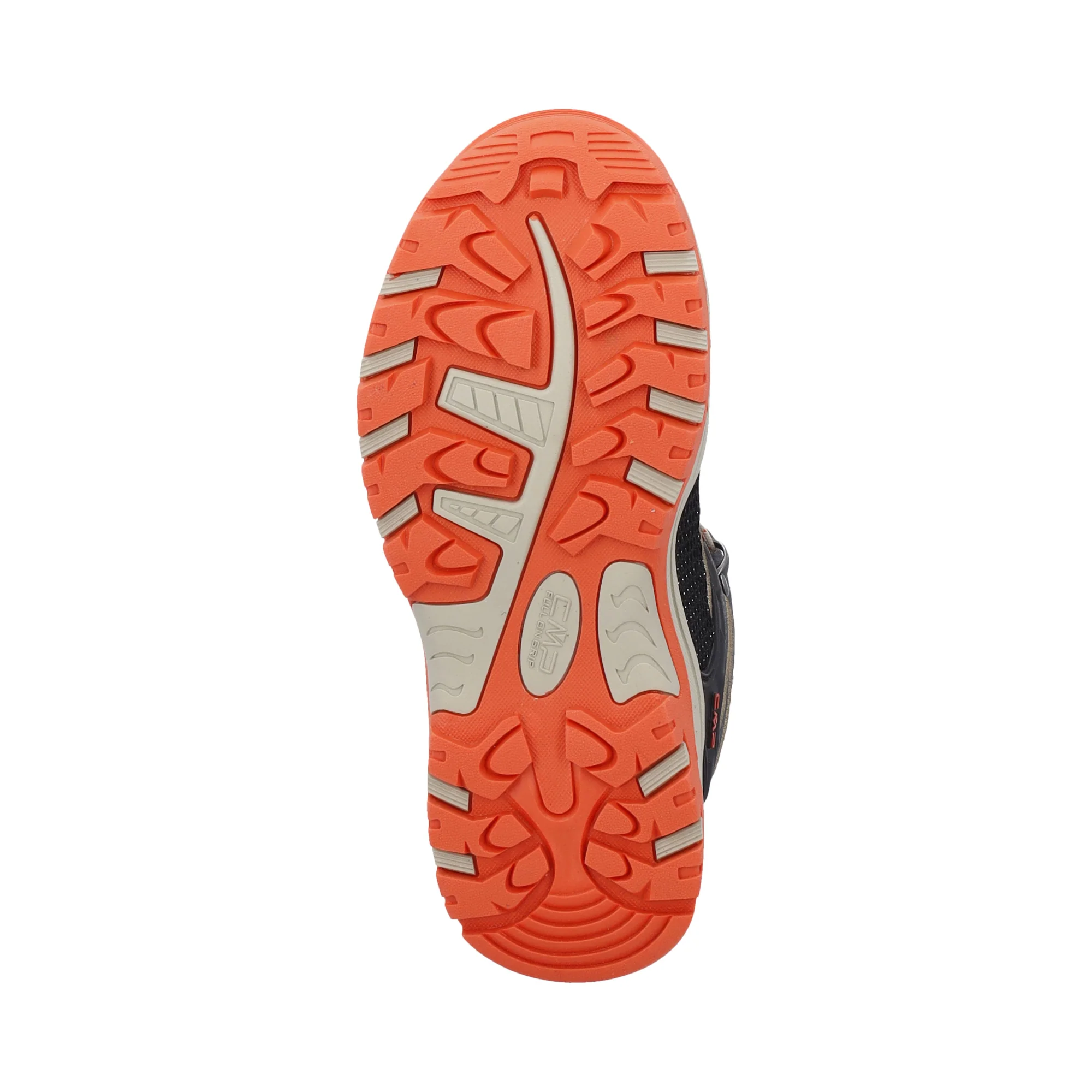 CMP Kids Rigel Trekking Waterproof Mid Trail Boots (Grey/Orange)(Sizes EU28-37) - Image 4