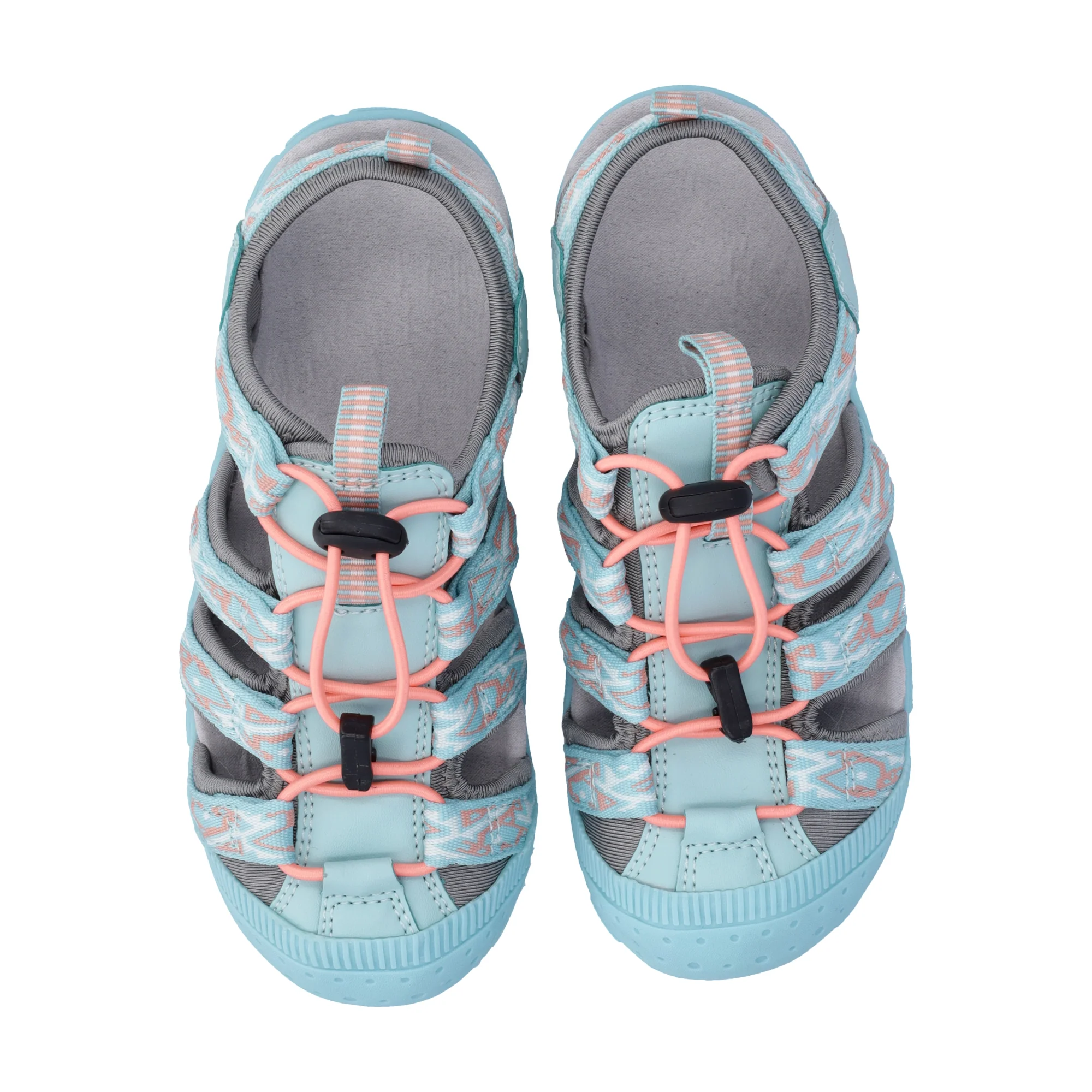 CMP Kids Sahiph Vegan Friendly Hiking Sandals (Acqua/Sunrise)(Sizes EU28-37) - Image 5