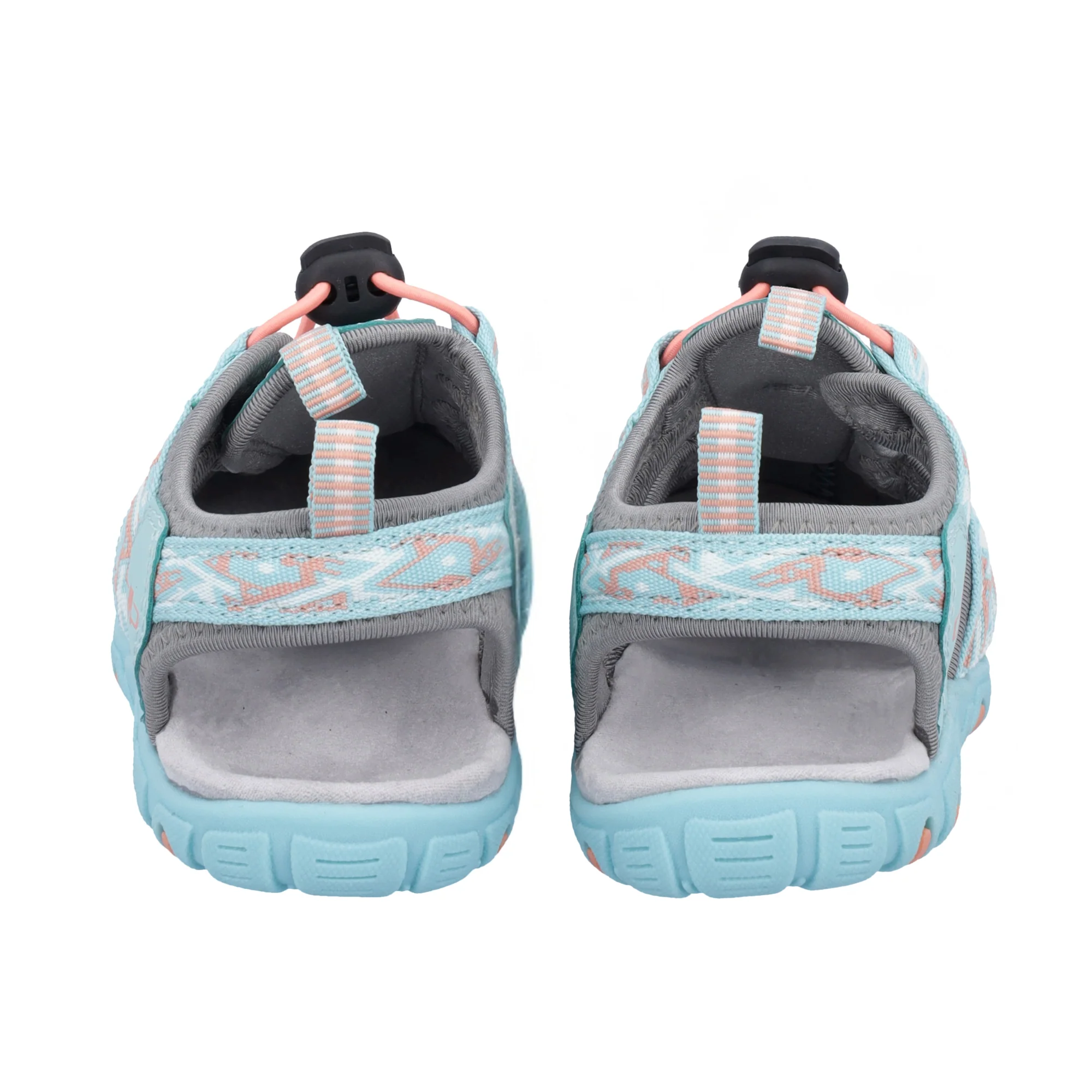 CMP Kids Sahiph Vegan Friendly Hiking Sandals (Acqua/Sunrise)(Sizes EU28-37) - Image 6