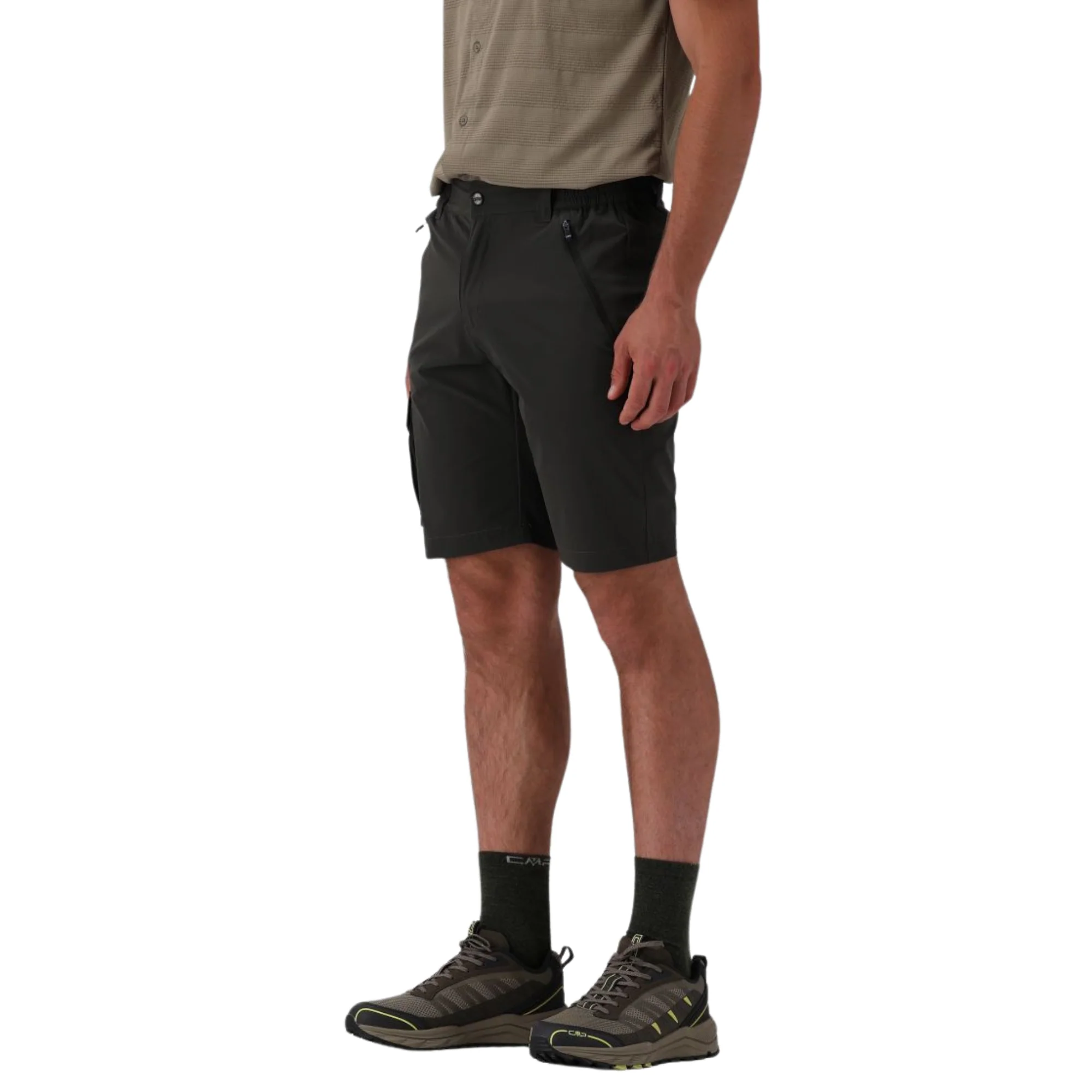 CMP Men's Bermuda Stretch Cargo Shorts (Pine) - Image 5