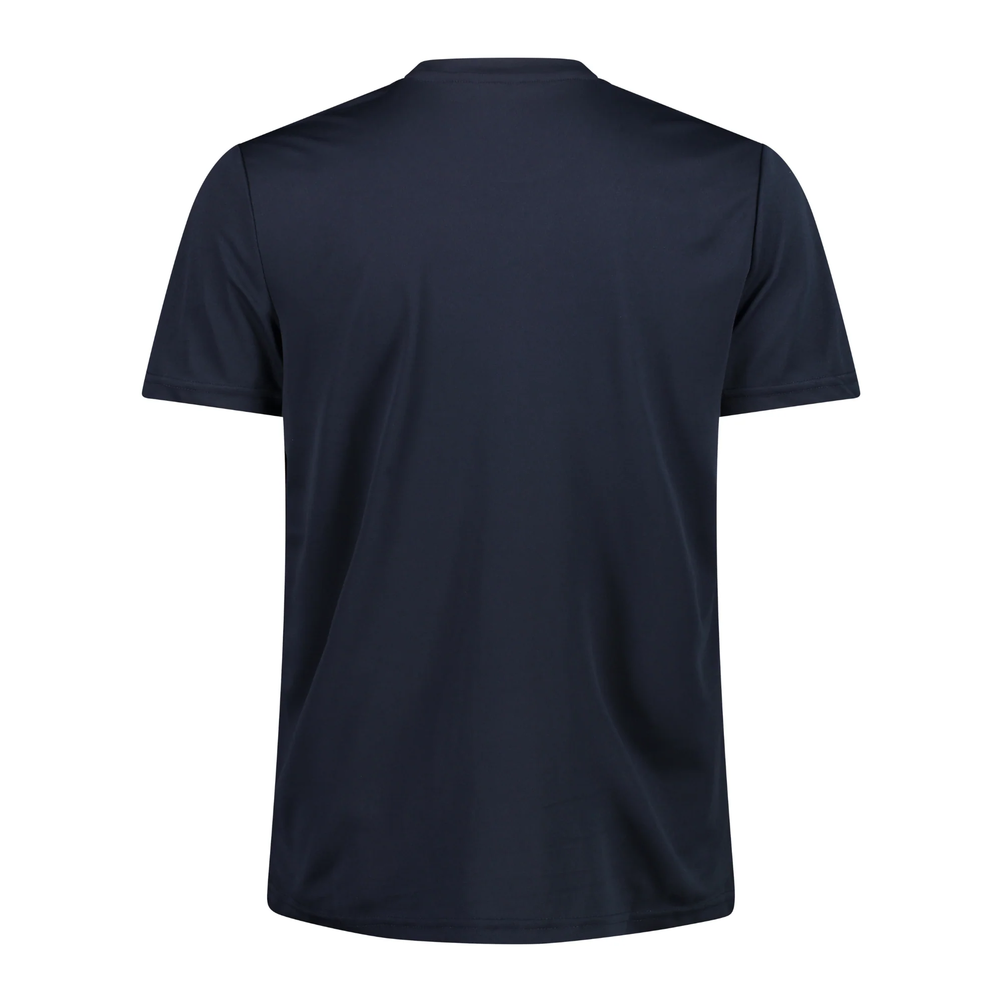 CMP Men's Round Neck Logo Technical Tee (B. Blue/Dusty Blue) - Image 3