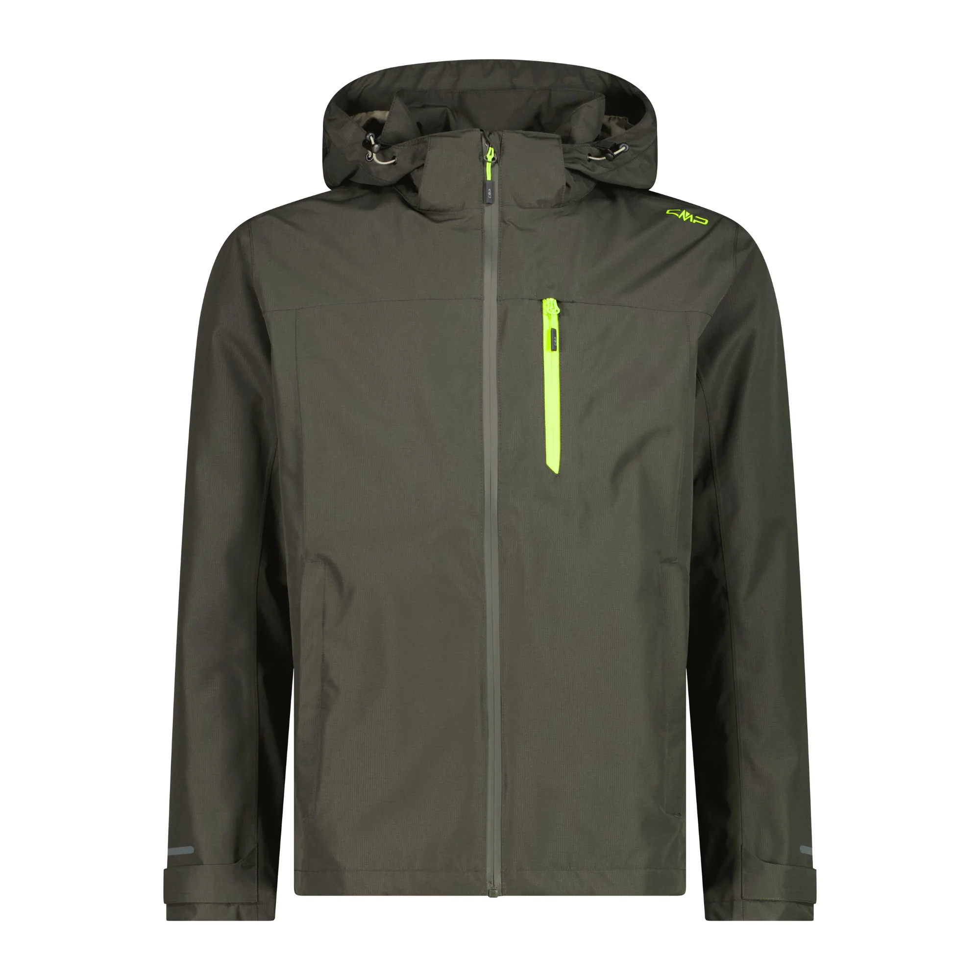 CMP Men's Ripstop Waterproof Jacket (Pine)