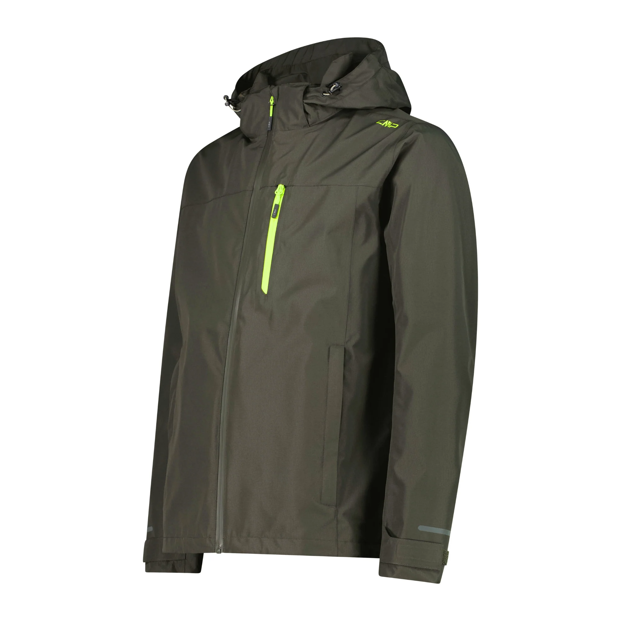 CMP Men's Ripstop Waterproof Jacket (Pine) - Image 2