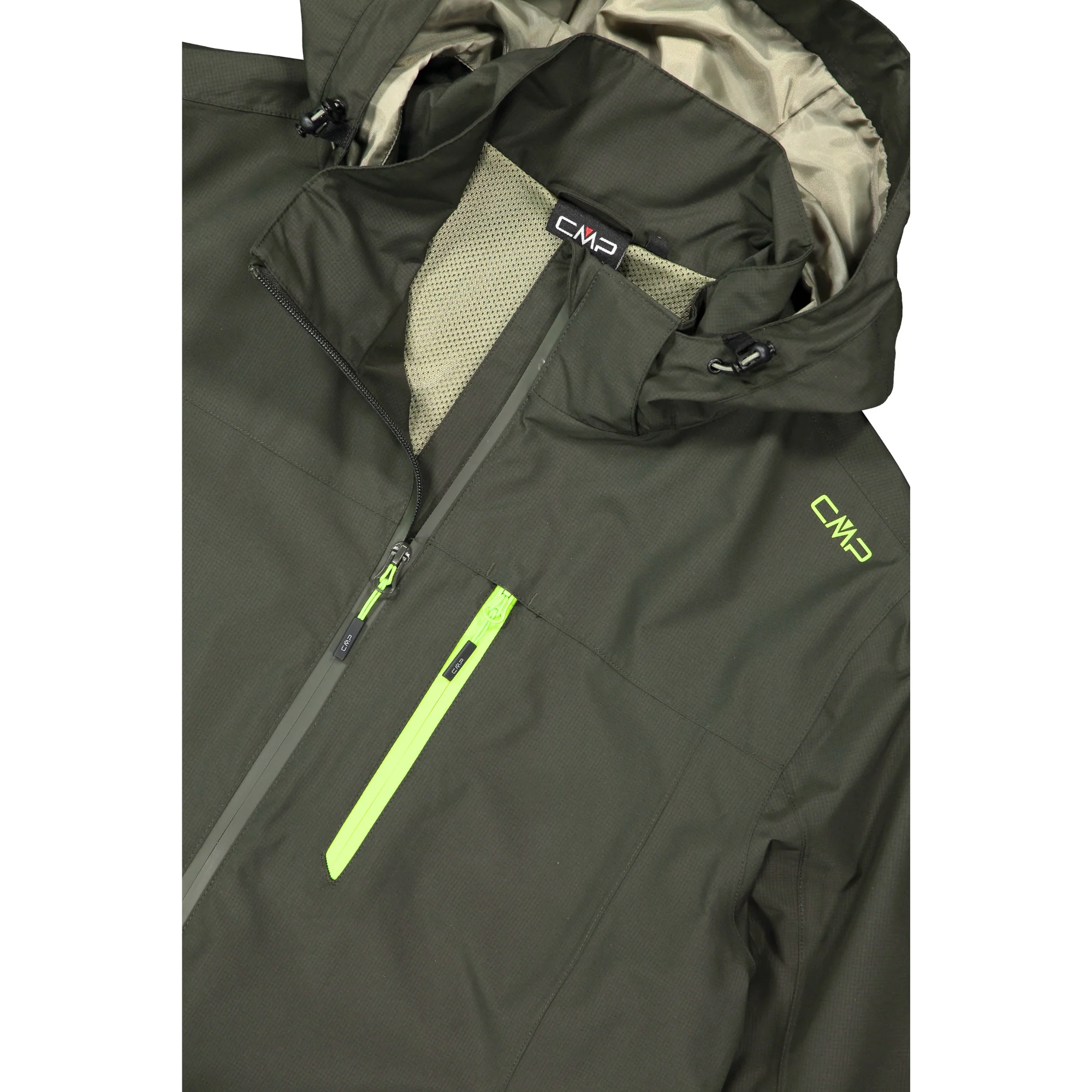CMP Men's Ripstop Waterproof Jacket (Pine) - Image 5