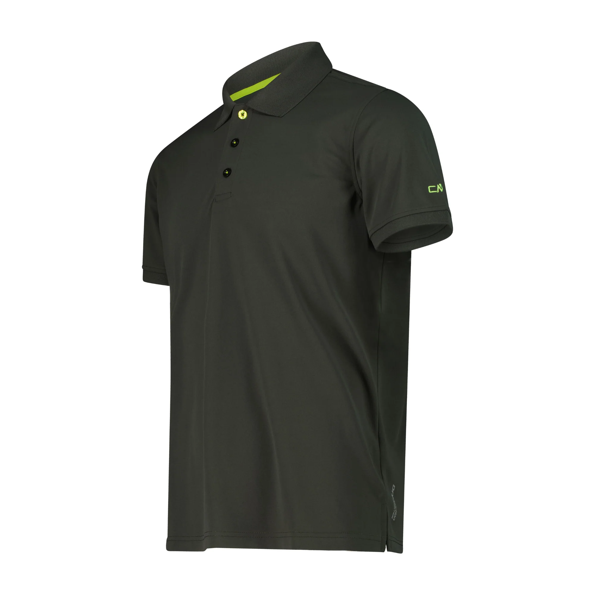 CMP Men's Piquet Short Sleeve Technical Polo Shirt (Pine) - Image 2
