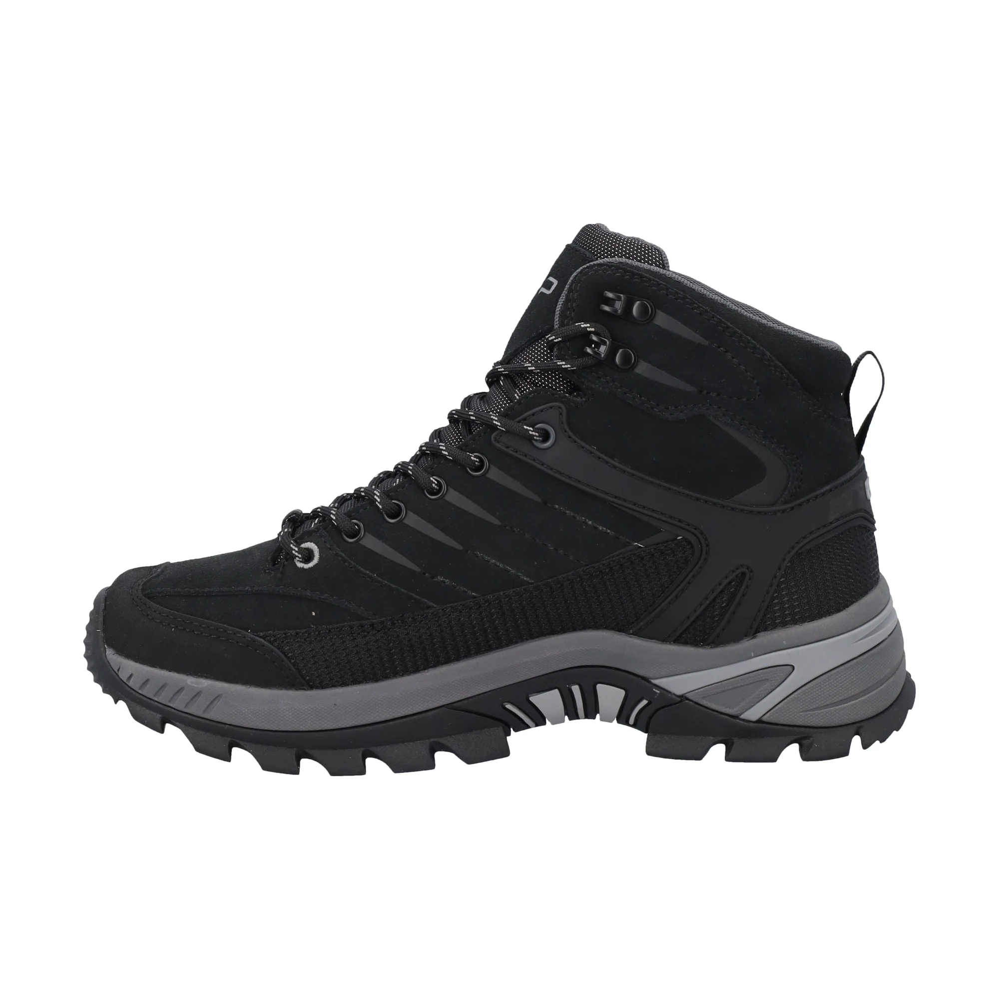 CMP Men's Rigel Trekking 2.0 Waterproof Mid Trail Boots (Nero/Grey) - Image 2