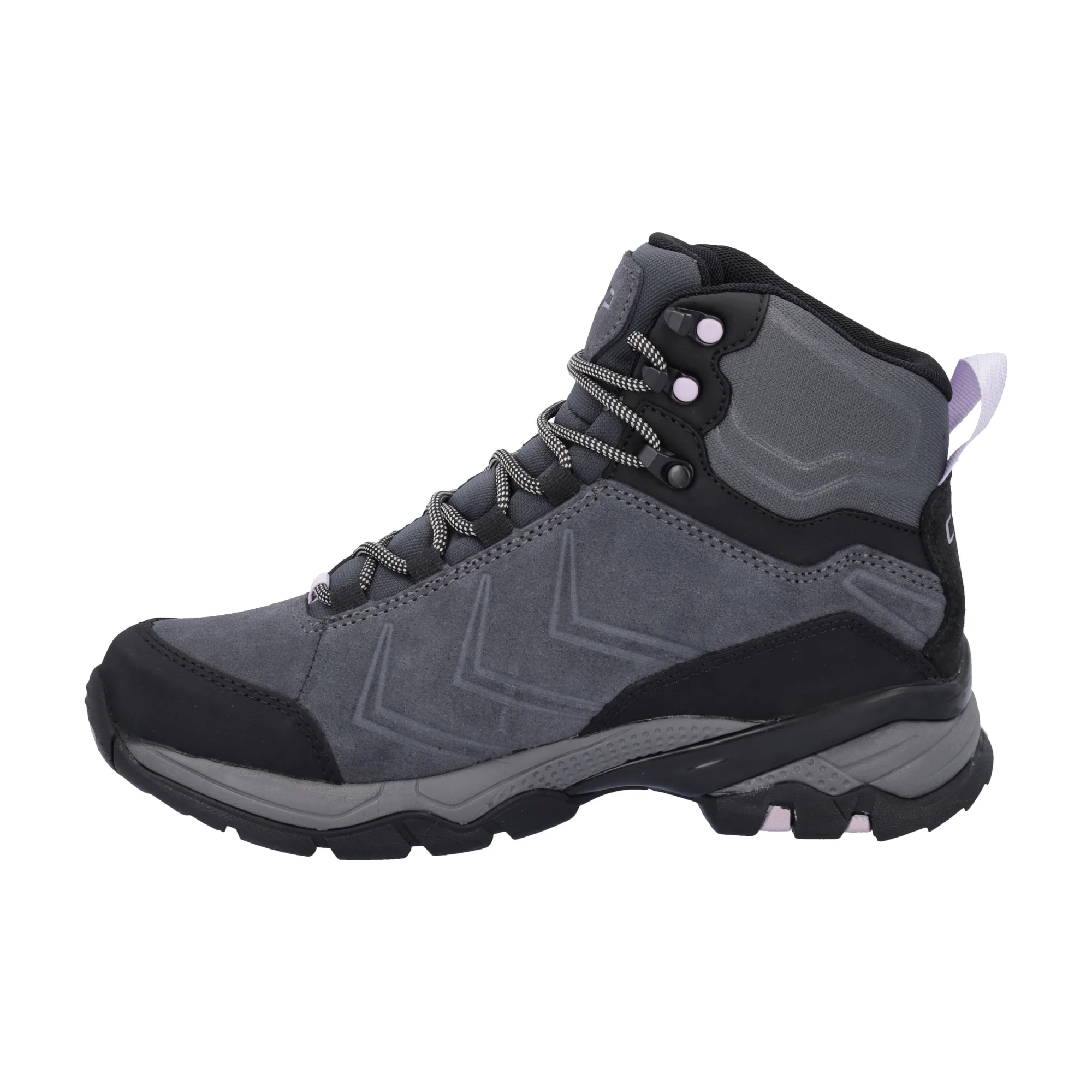 CMP Women's Melnick 2.0 Waterproof Mid Trail Boots (Titanio/Lilac) - Image 2