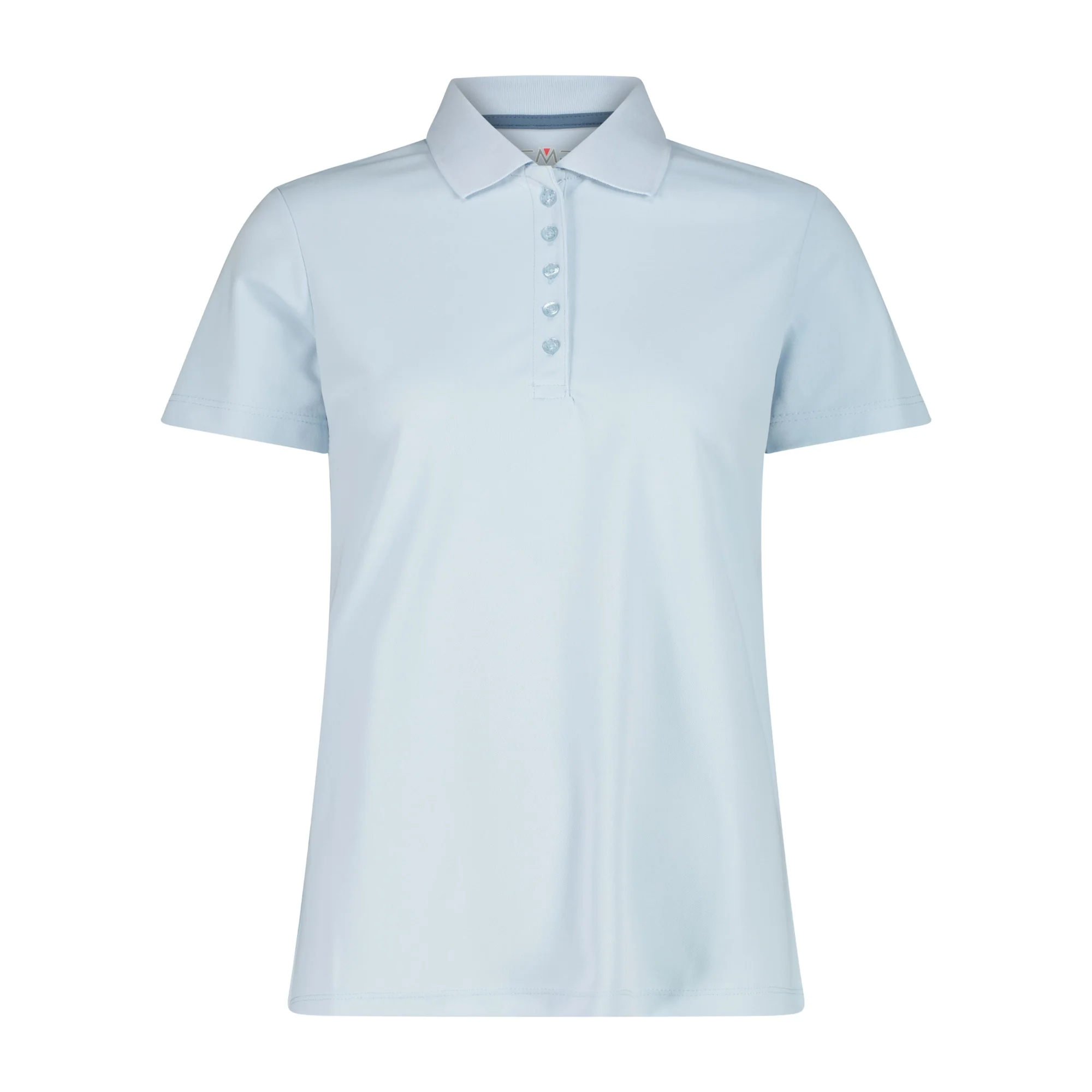 CMP Women's Piquet Short Sleeve Technical Polo Shirt (Sky Blue)