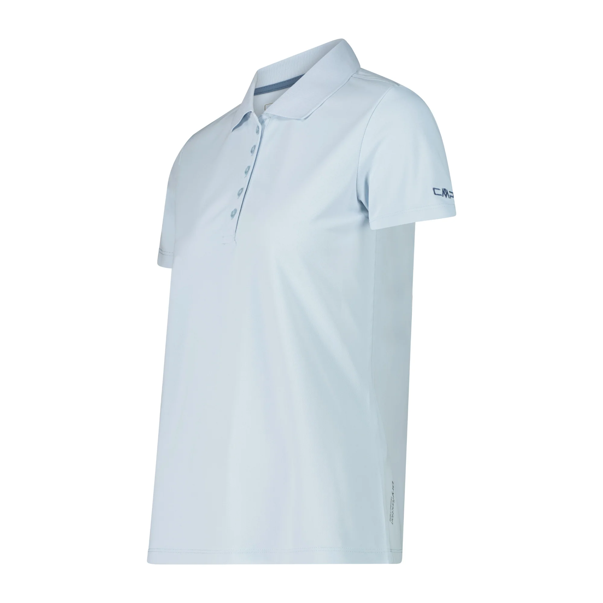 CMP Women's Piquet Short Sleeve Technical Polo Shirt (Sky Blue) - Image 2