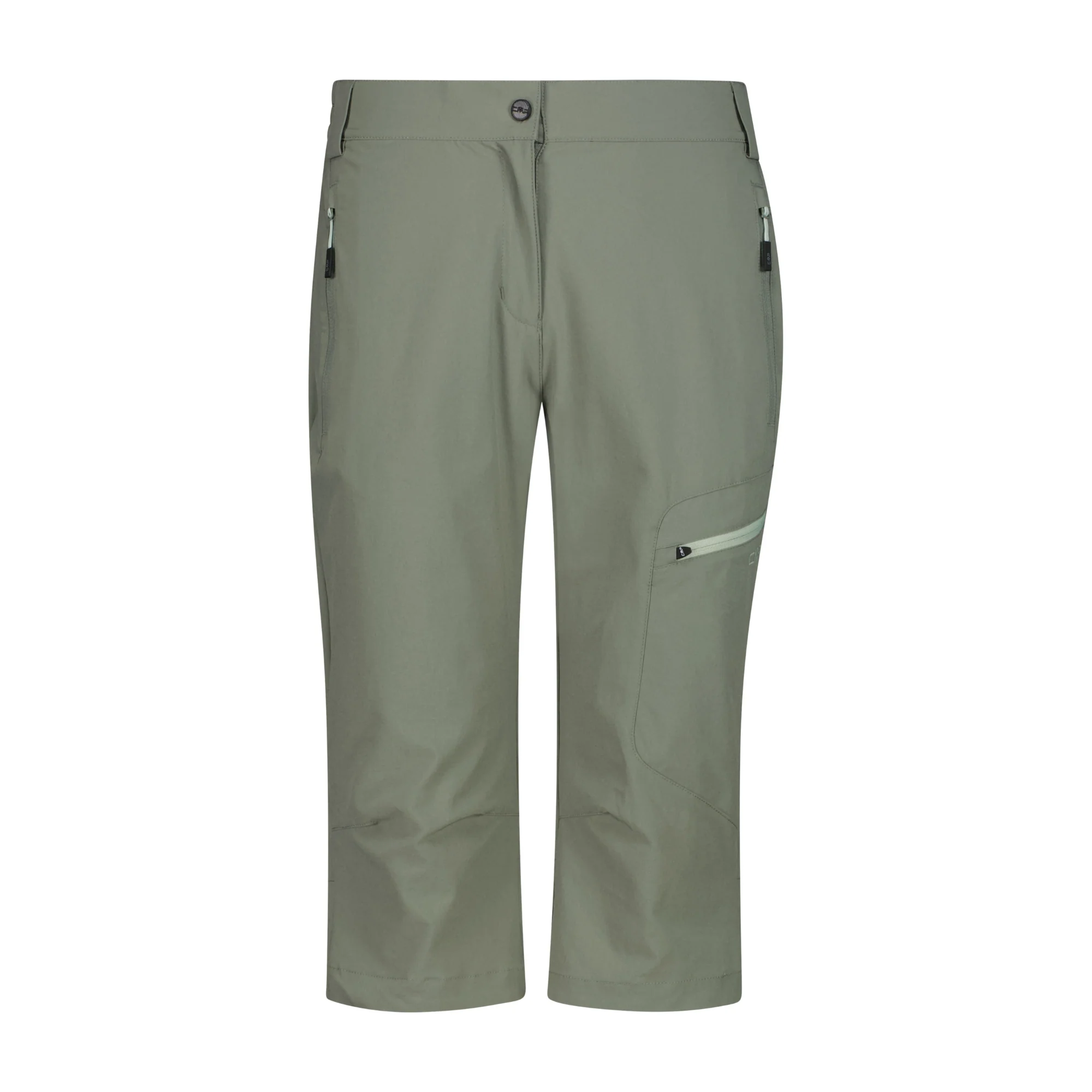 CMP Women's Stretch Nylon Capri Trousers (Avocado)
