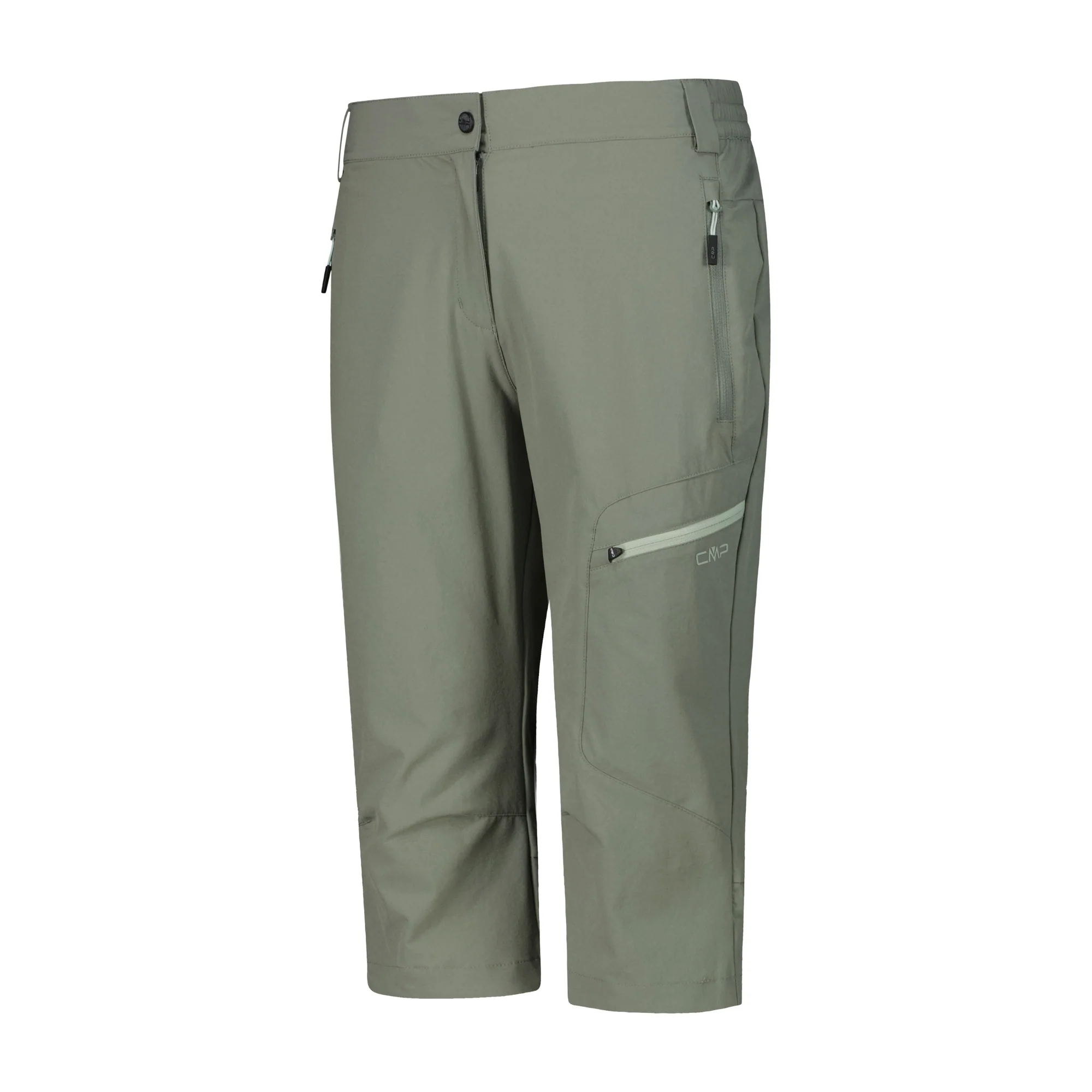 CMP Women's Stretch Nylon Capri Trousers (Avocado) - Image 2