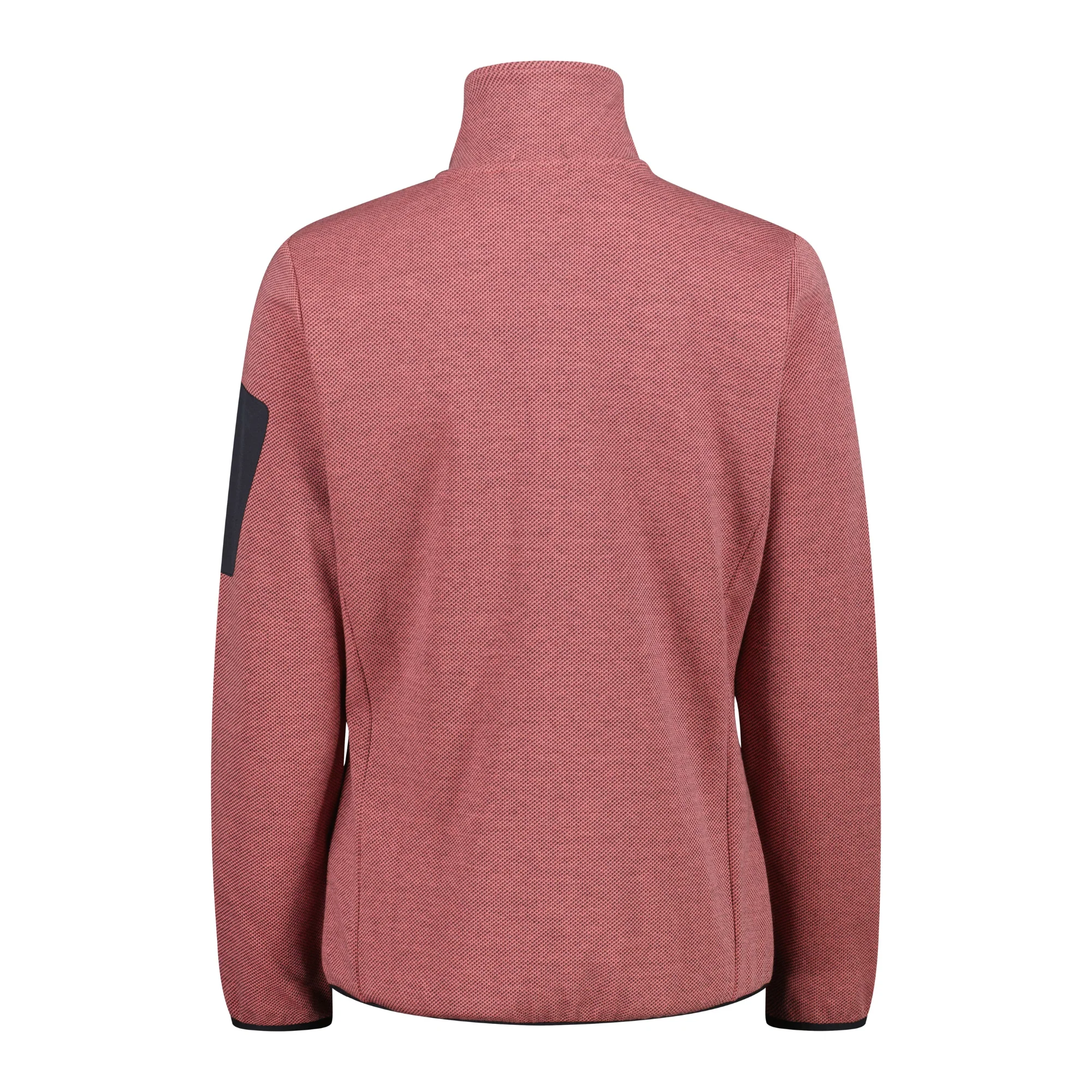 CMP Women's Knit Tech Full Zip Fleece (Coral/Anthracite) - Image 3
