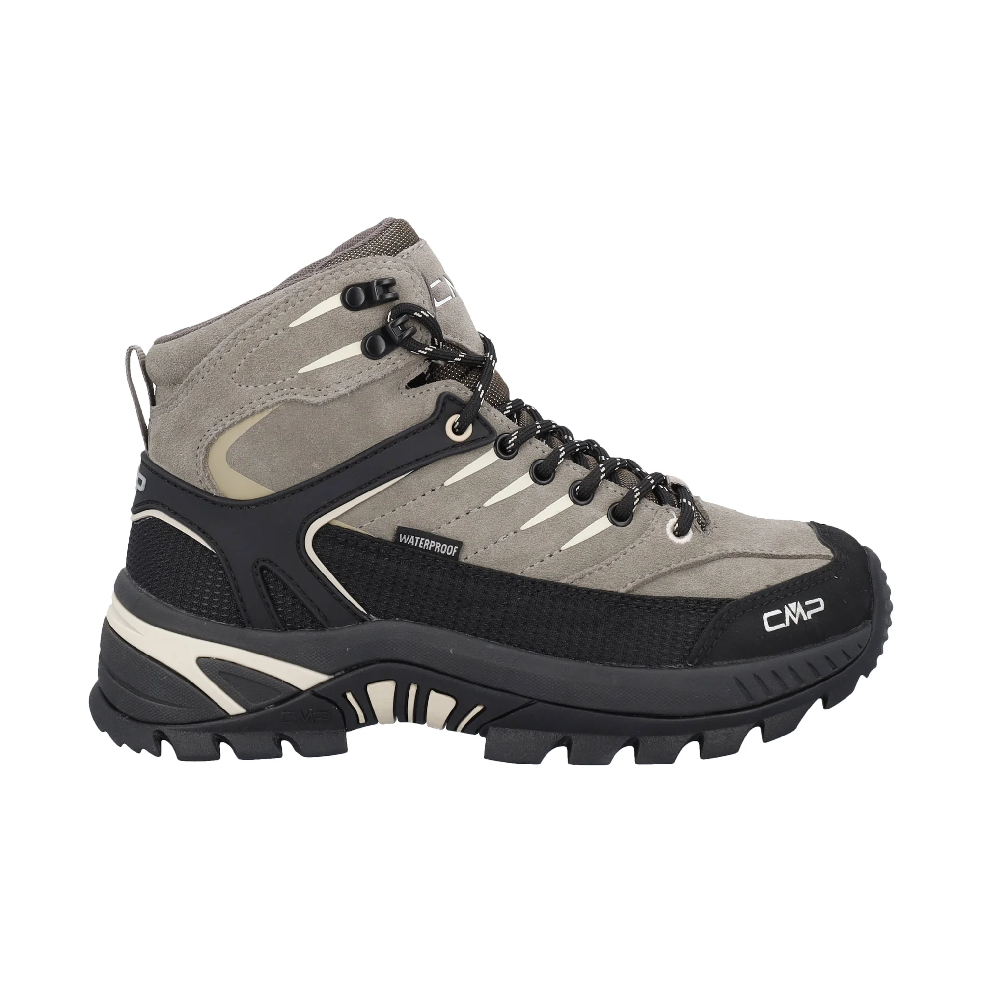 CMP Women's Rigel Trekking 2.0 Waterproof Mid Trail Boots (Deserto/Cream)
