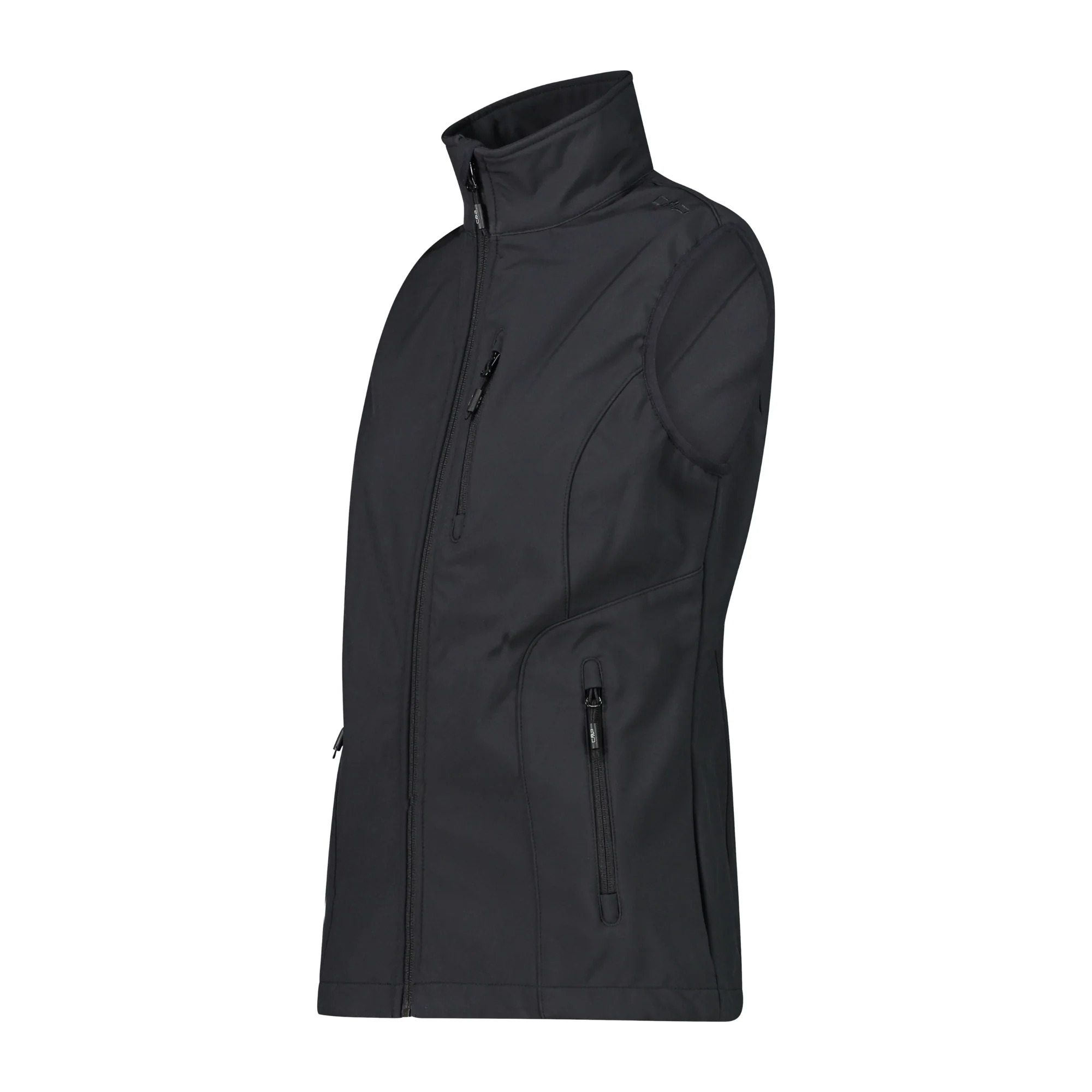 CMP Women's Softshell Vest (Nero) - Image 2