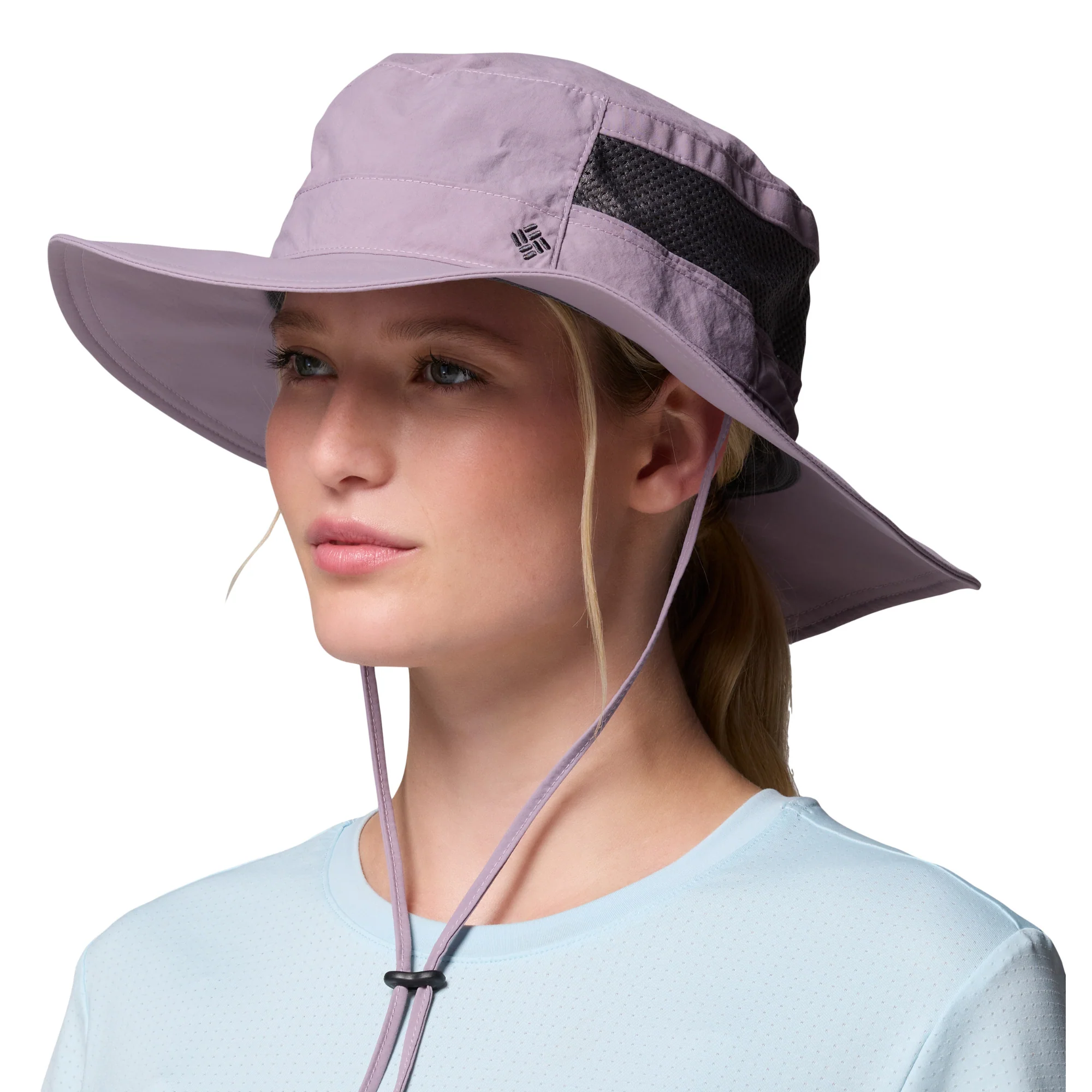 Columbia Unisex Bora Bora II UPF50 Booney Sun Hat (Shale Purple) - Image 4