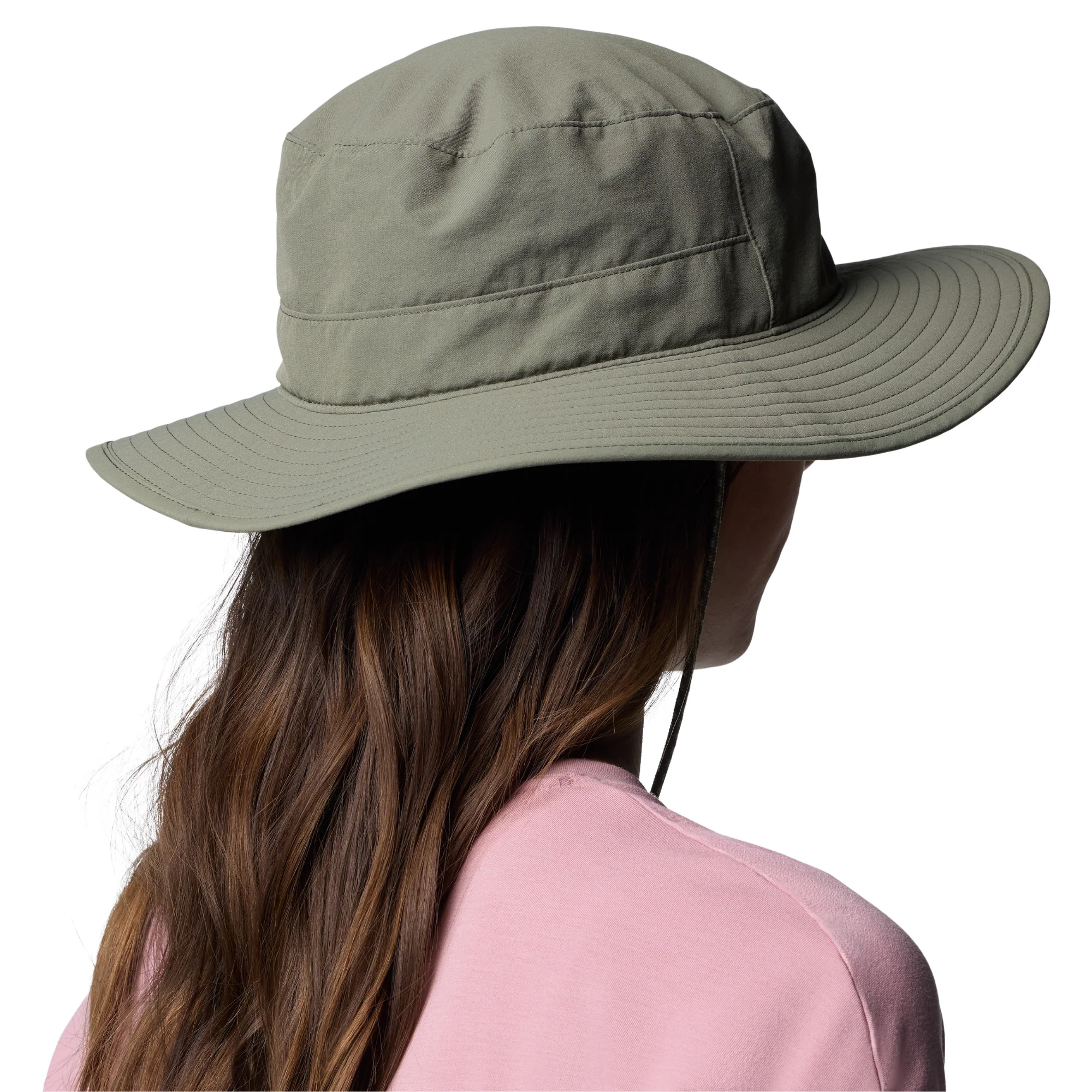 Columbia Unisex Broad Spectrum II Booney Sun Hat (Stone Green) - Image 5