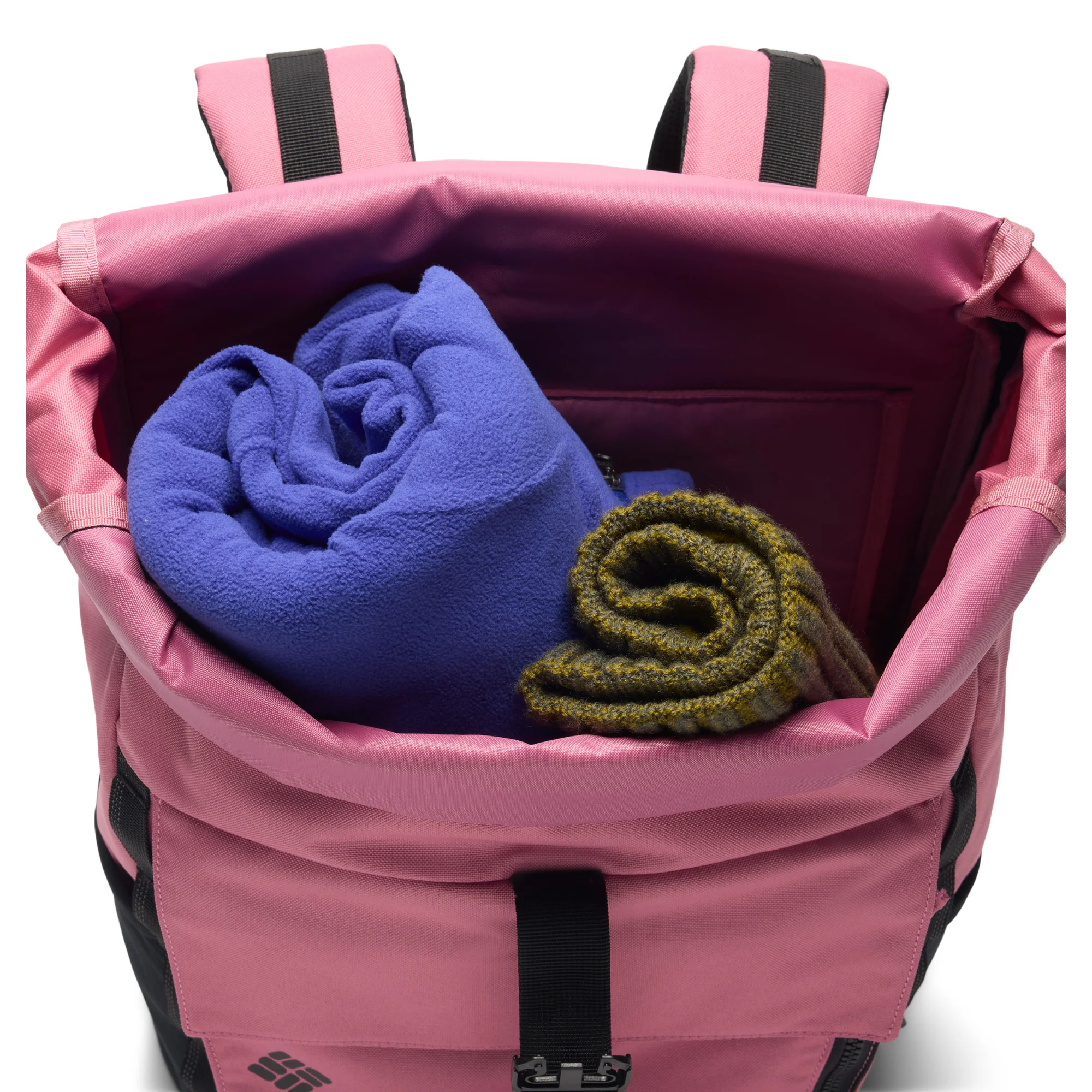 Columbia Convey III 27L Rolltop Backpack (Rosette/Black) - Image 4