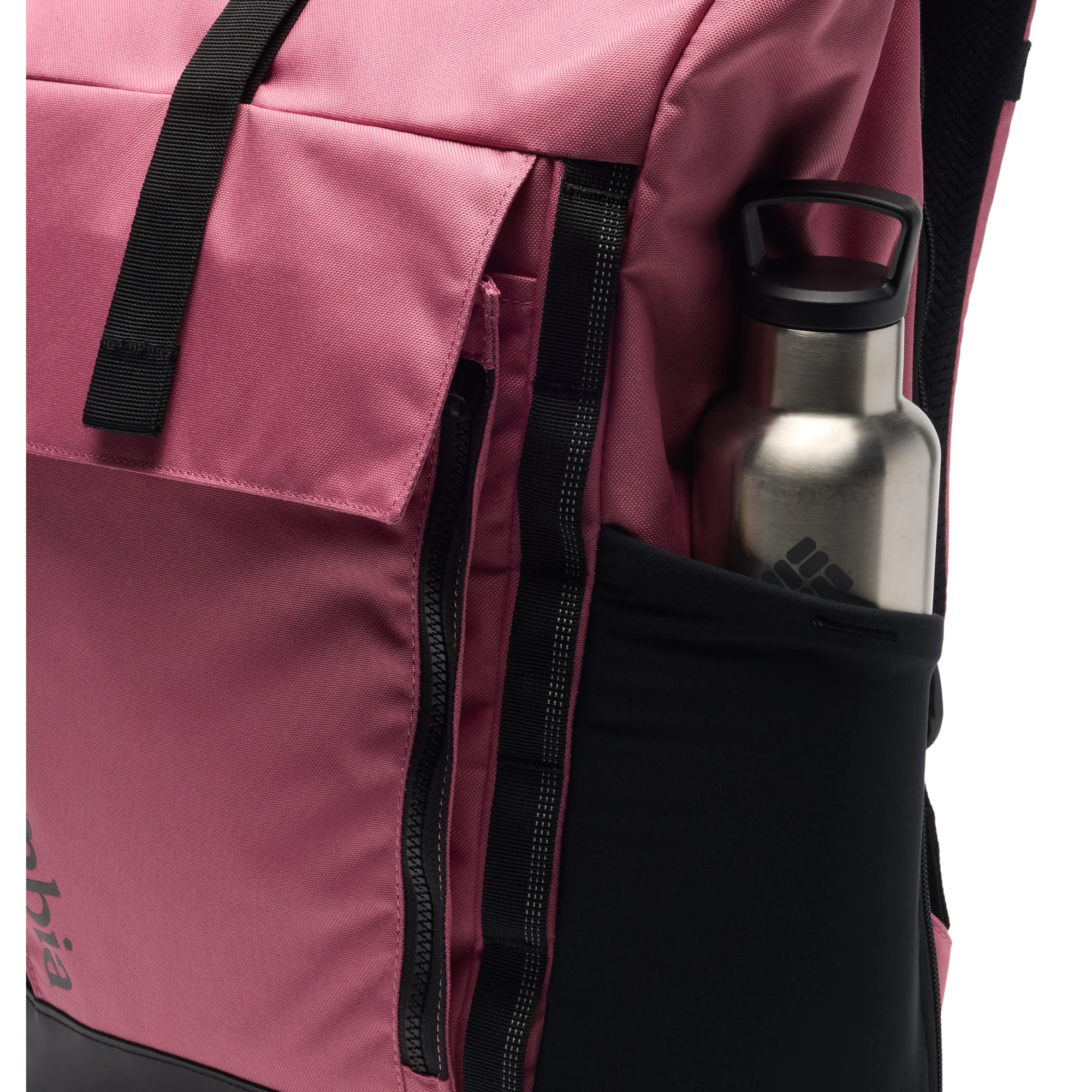 Columbia Convey III 27L Rolltop Backpack (Rosette/Black) - Image 6