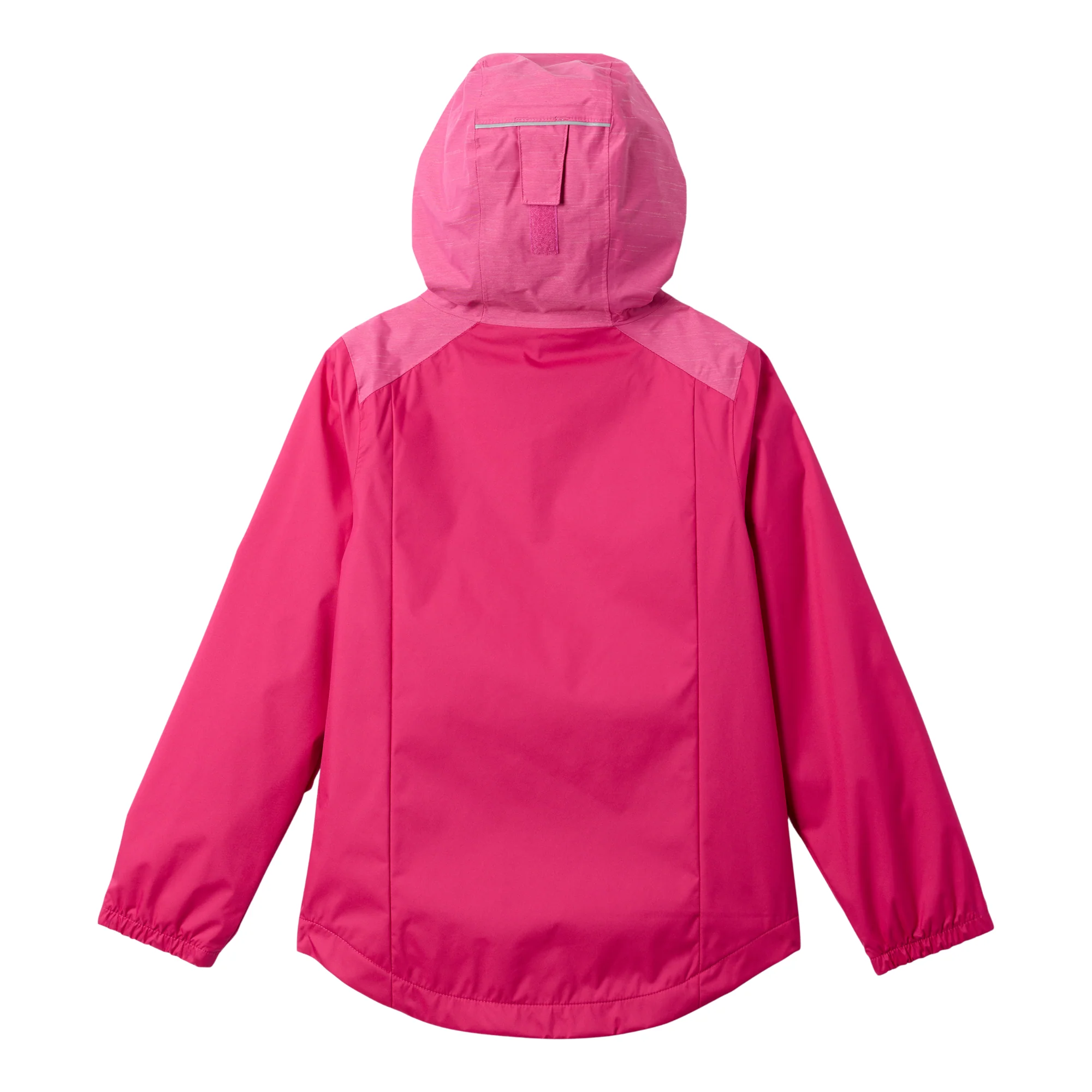 Columbia Kids Rainy Trails III Fleece Lined Waterproof Jacket (Guava Pink/Pink Ice) - Image 2