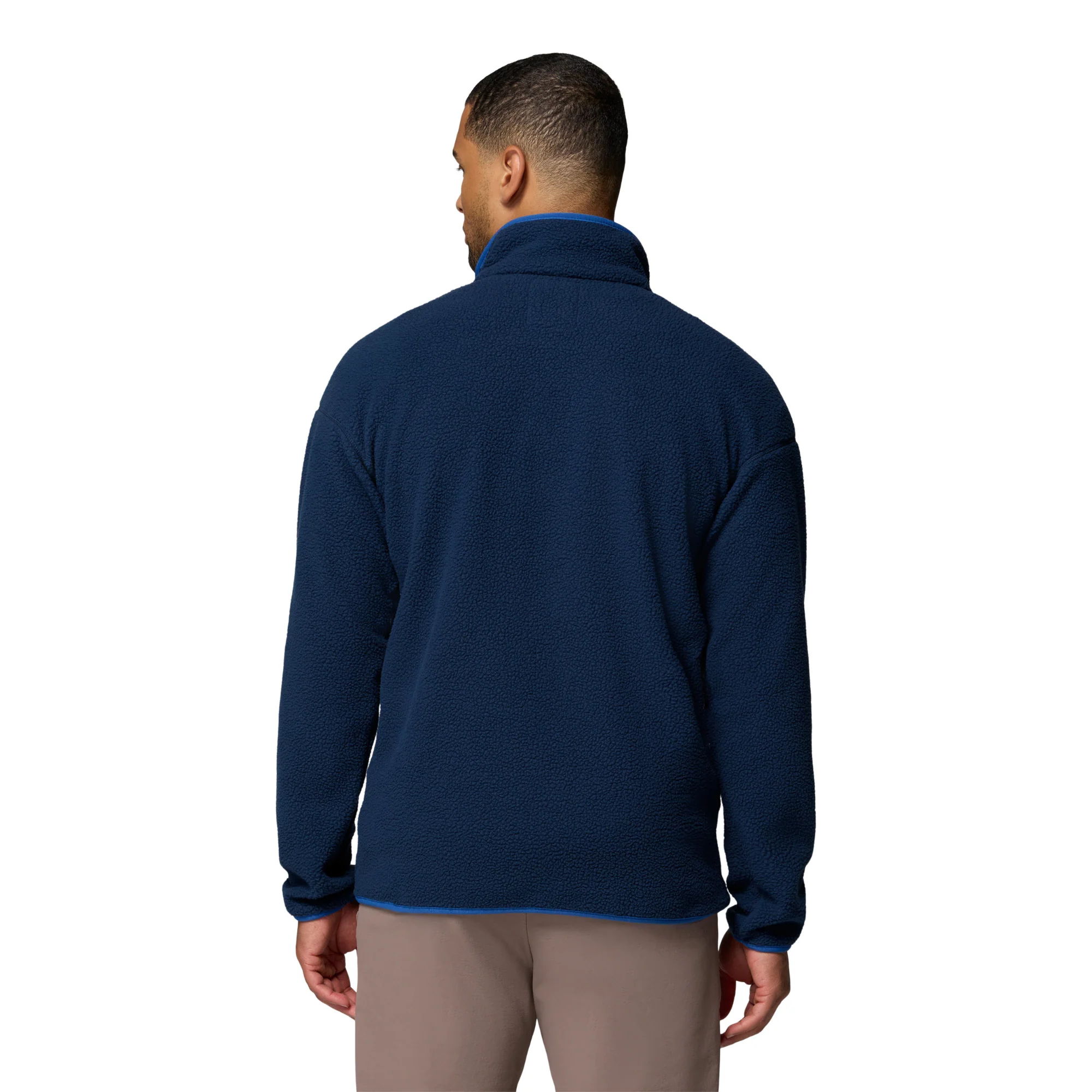 Columbia Men's Helvetia II Half Snap Fleece Top (Collegiate Navy) - Image 3