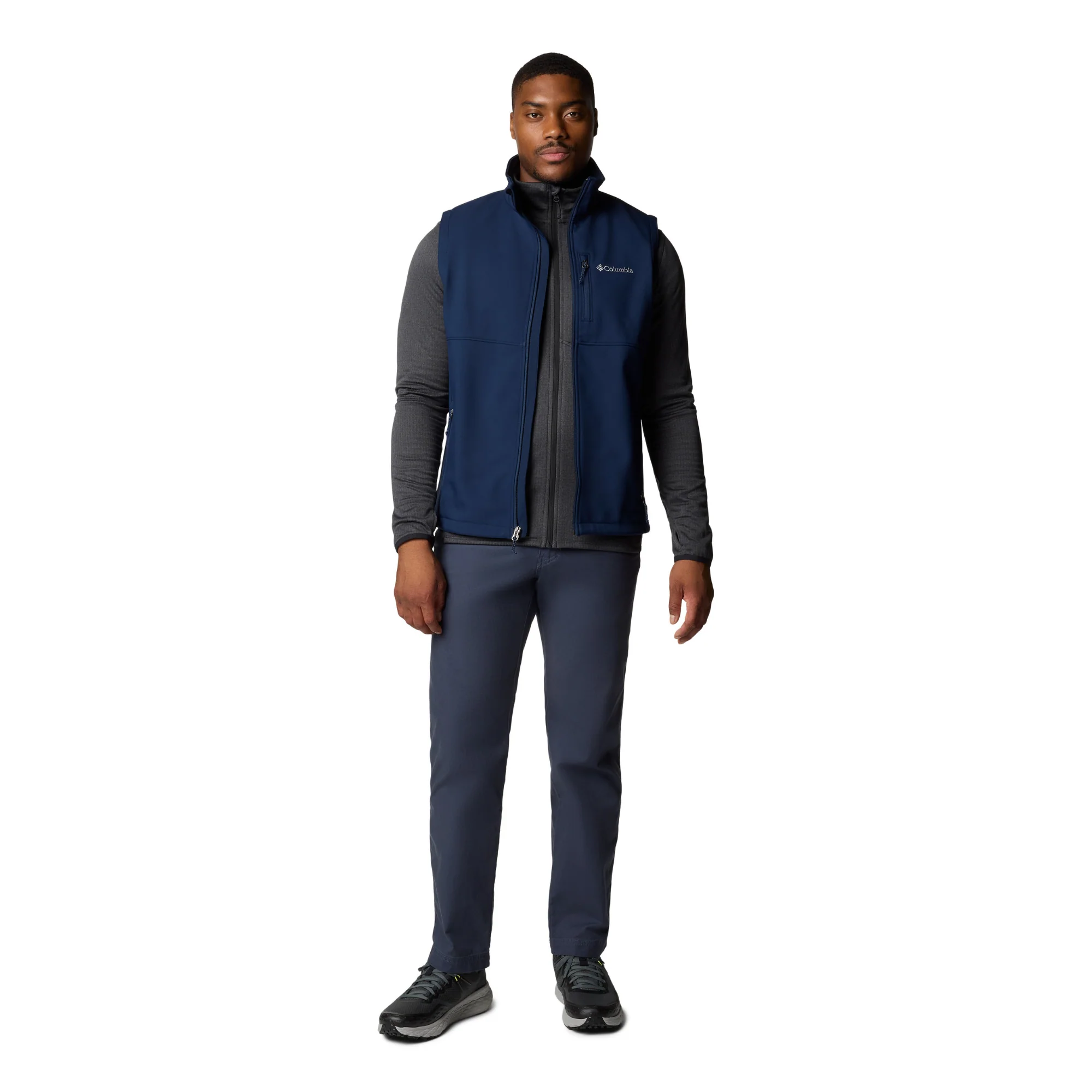 Columbia Men's Ascender II Softshell Vest (Collegiate Navy) - Image 11