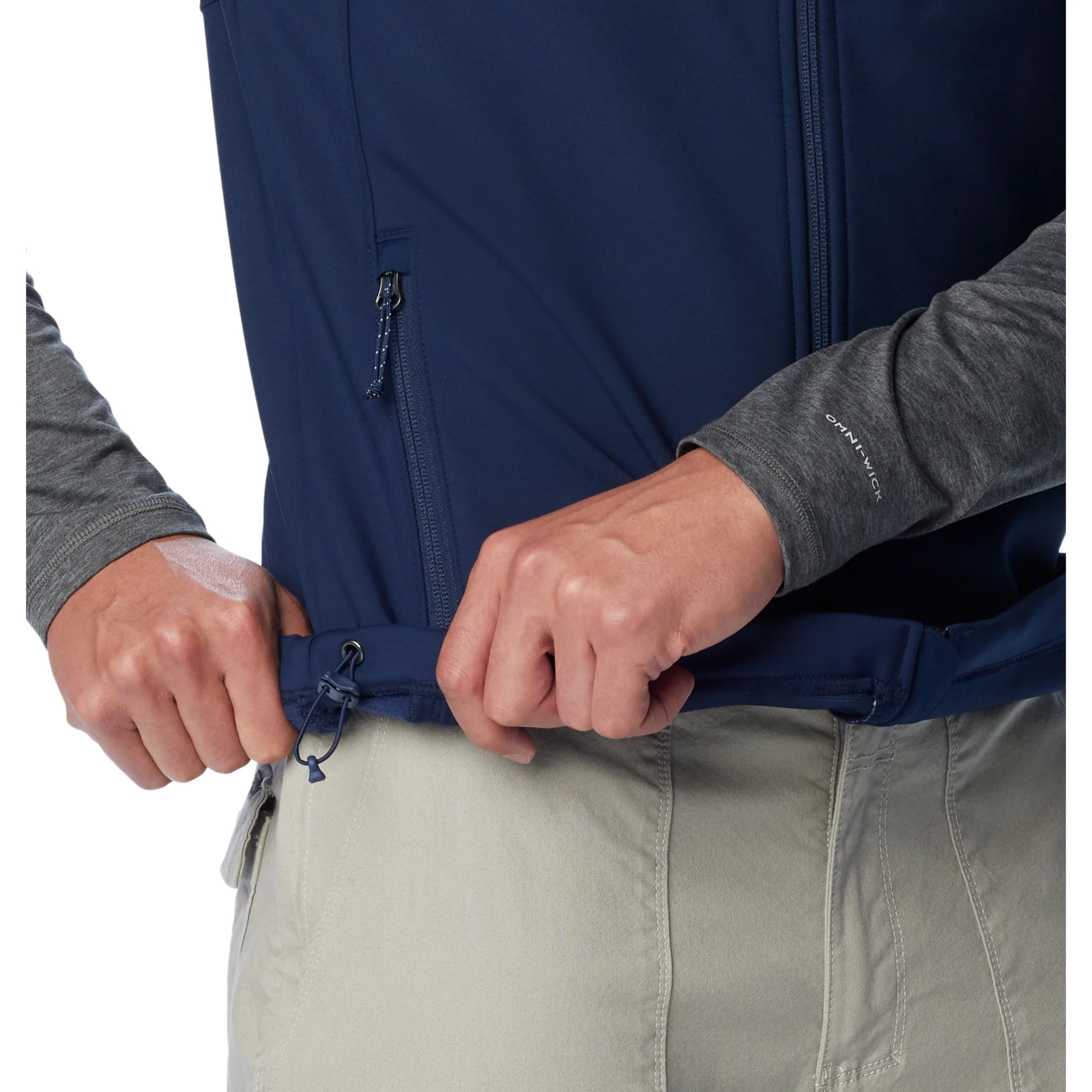 Columbia Men's Ascender II Softshell Vest (Collegiate Navy) - Image 13