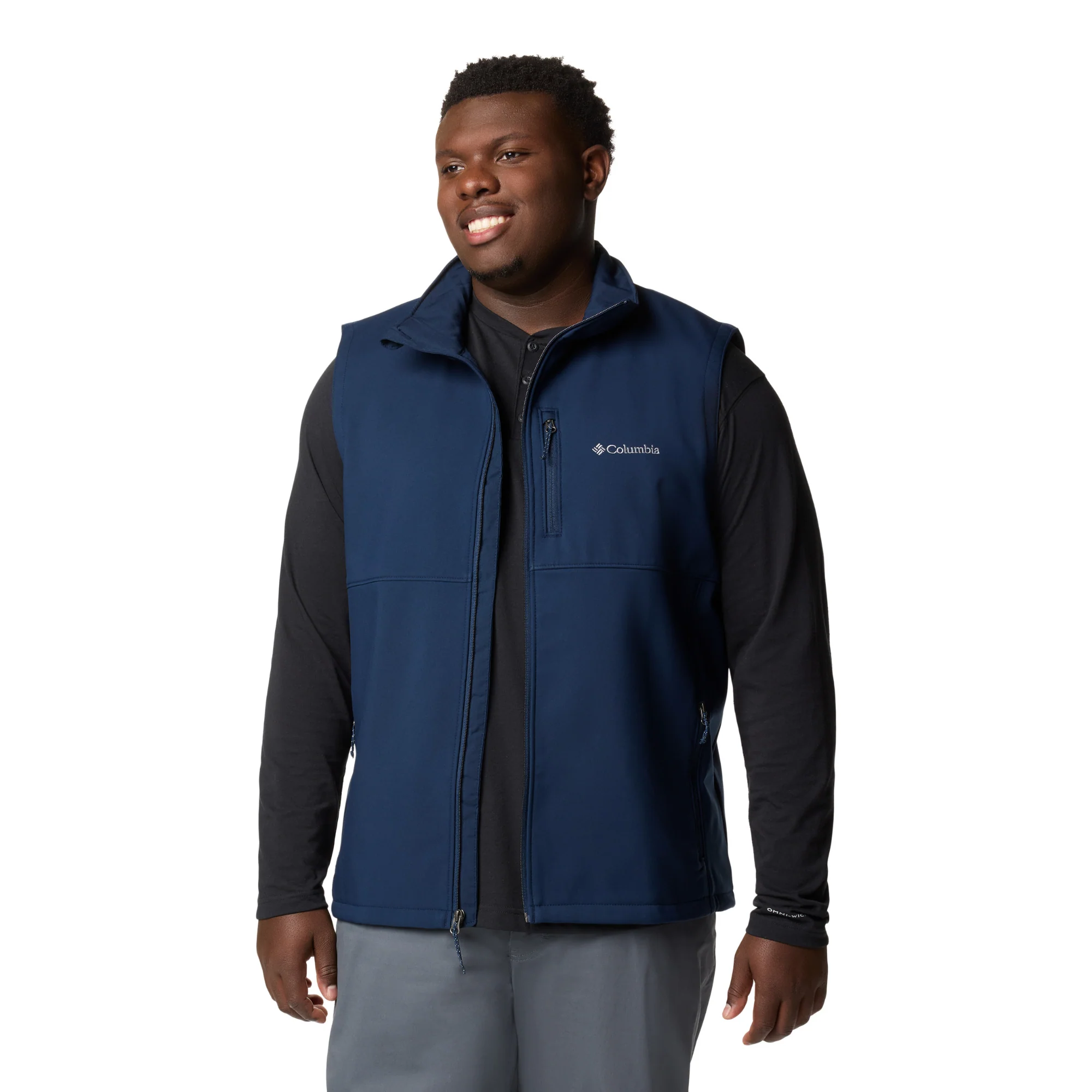 Columbia Men's Ascender II Softshell Vest (Collegiate Navy) - Image 8