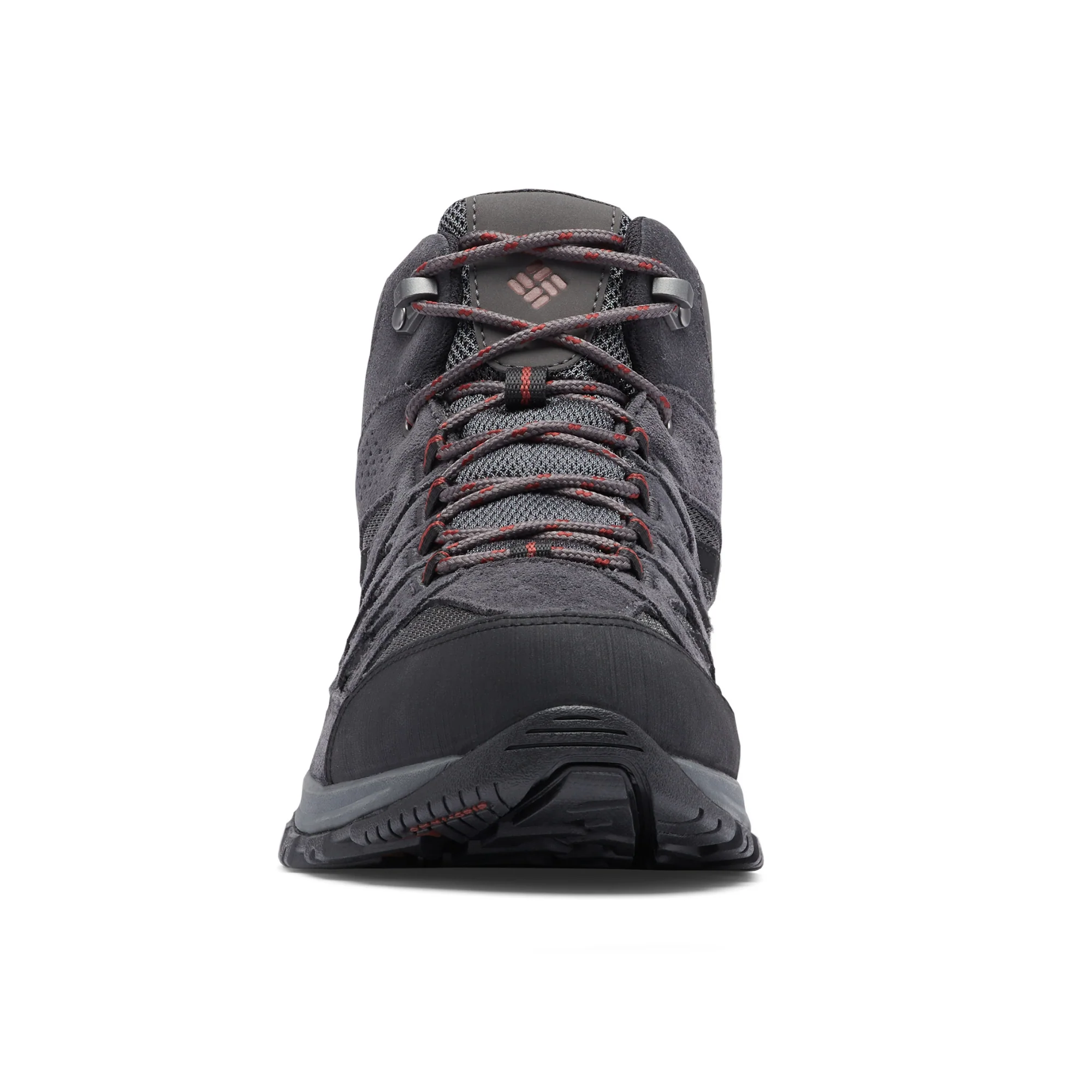 Columbia Men's Crestwood Waterproof Mid Trail Boots (Dark Grey/Deep Rust) - Image 8
