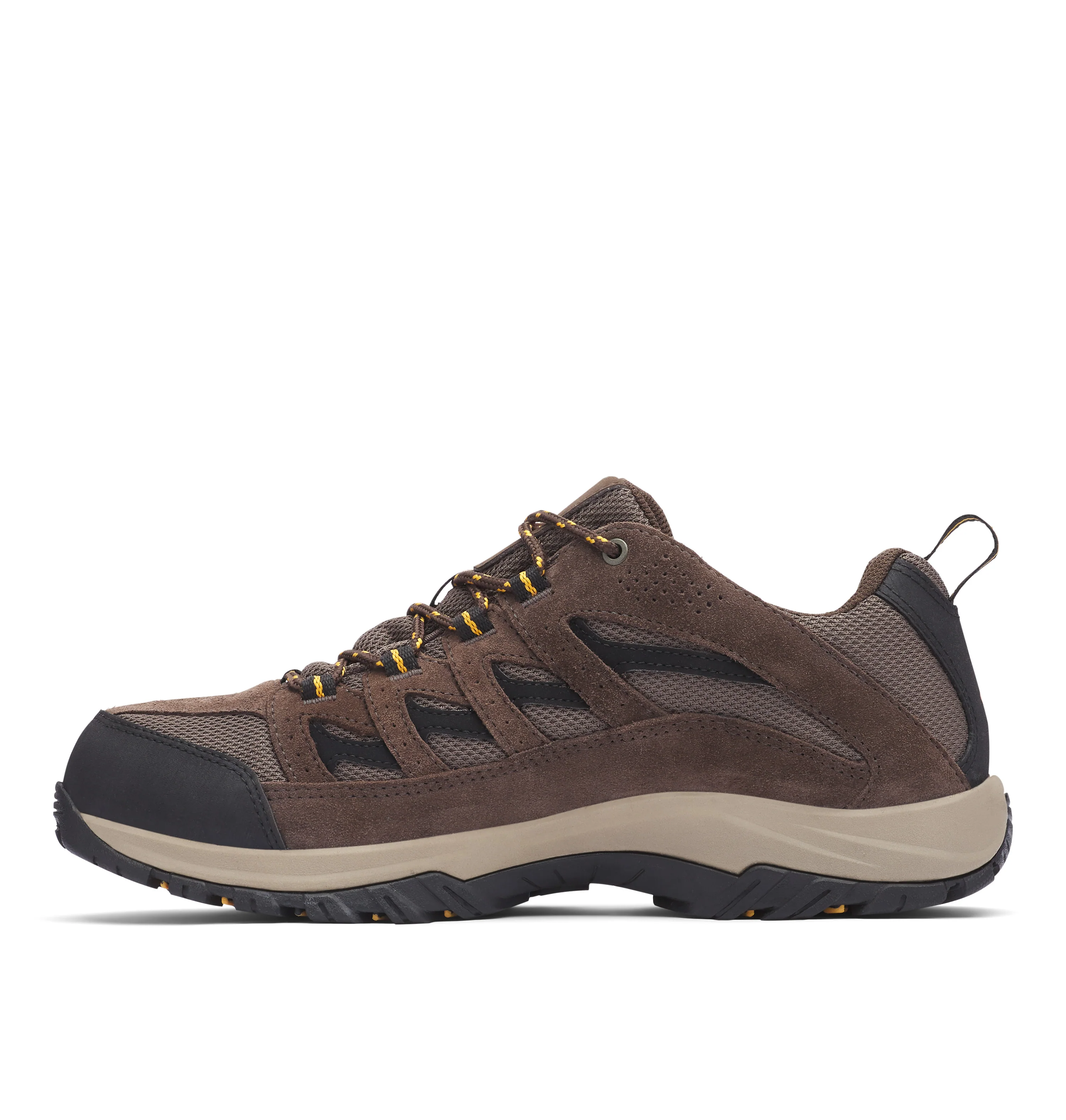 Columbia Men's Crestwood Waterproof Trail Shoes (Mud/Squash) - Image 4