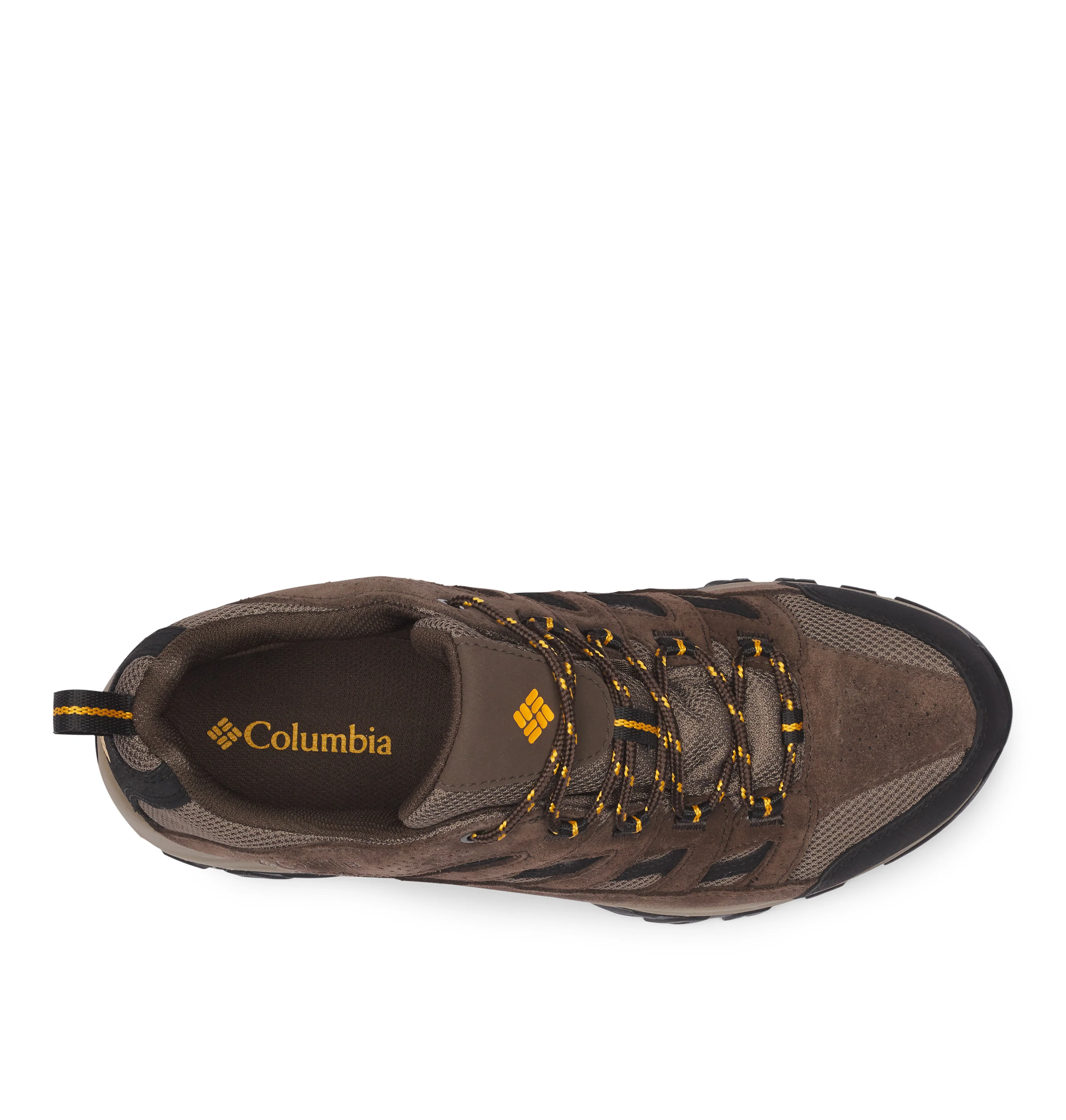 Columbia Men's Crestwood Waterproof Trail Shoes (Mud/Squash) - Image 7