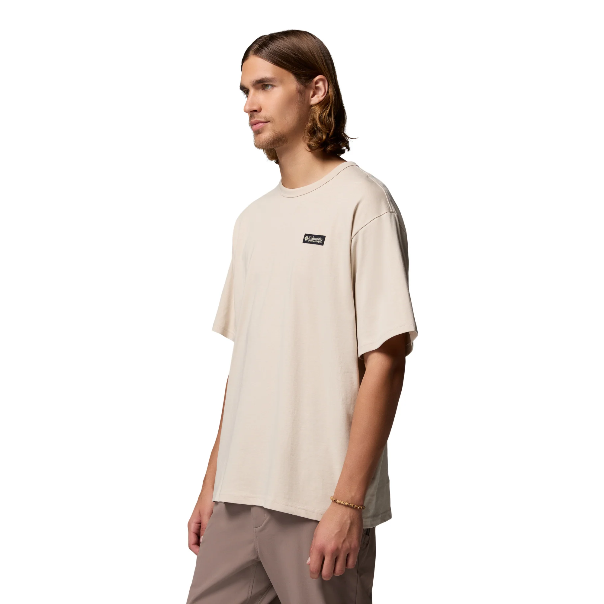 Columbia Men's CSC Heavyweight Iconic Short Sleeve Tee (Dark Stone/CSC Box Logo) - Image 2