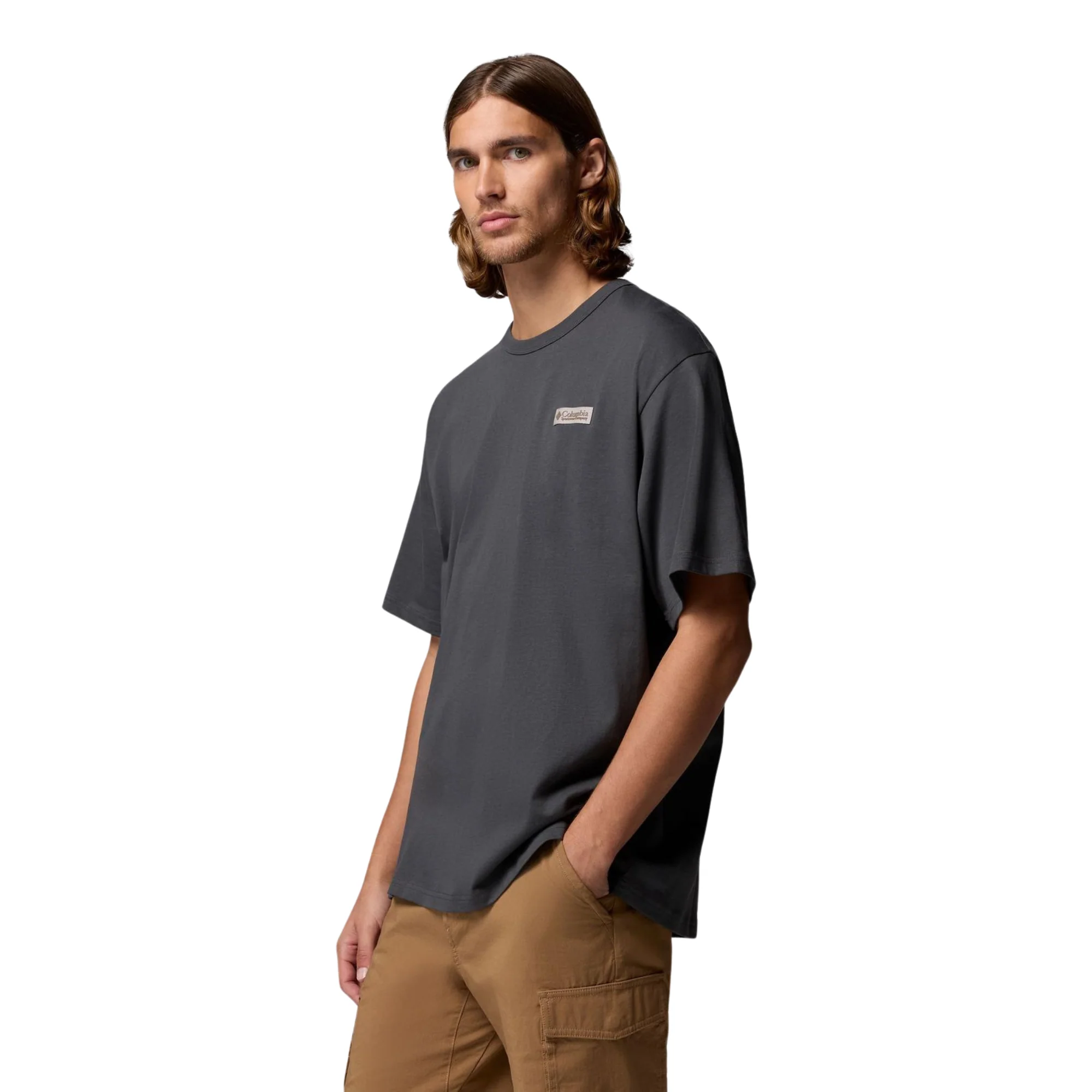 Columbia Men's CSC Heavyweight Iconic Short Sleeve Tee (Shark/CSC Box Logo) - Image 2