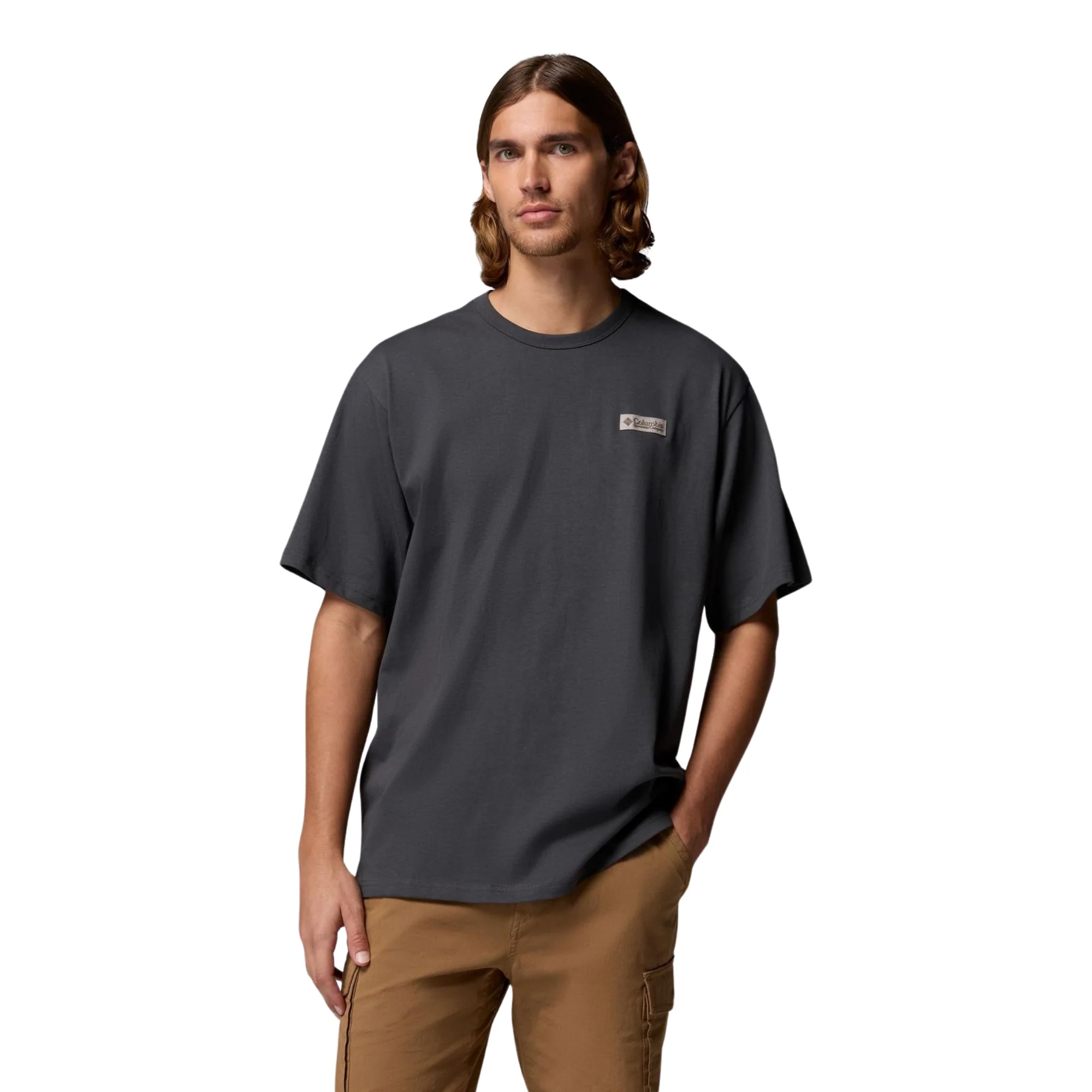 Columbia Men's CSC Heavyweight Iconic Short Sleeve Tee (Shark/CSC Box Logo) - Image 4