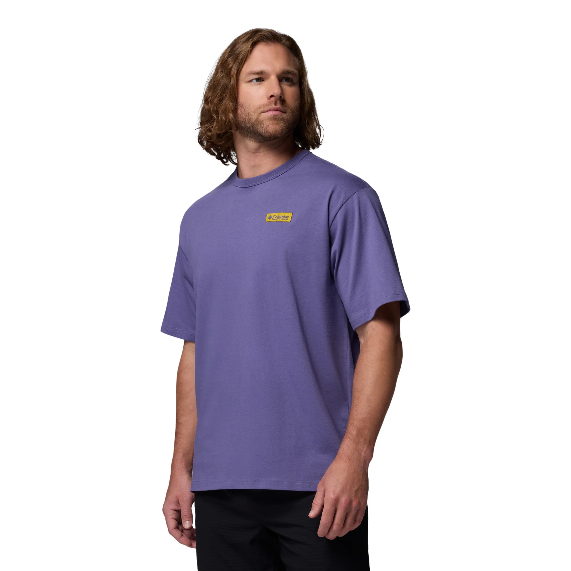 Columbia Men's CSC Heavyweight Iconic Short Sleeve Tee (Stormwatch/CSC Box Logo) - Image 4