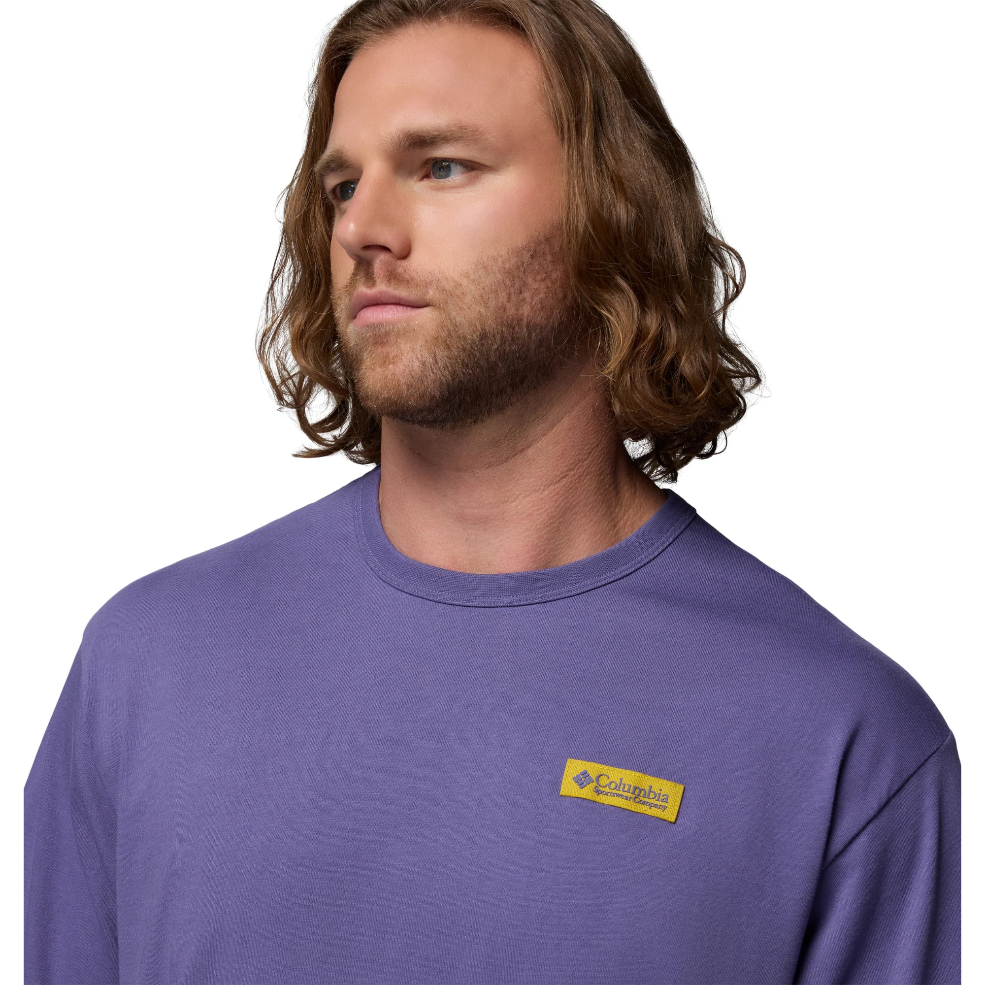 Columbia Men's CSC Heavyweight Iconic Short Sleeve Tee (Stormwatch/CSC Box Logo) - Image 5