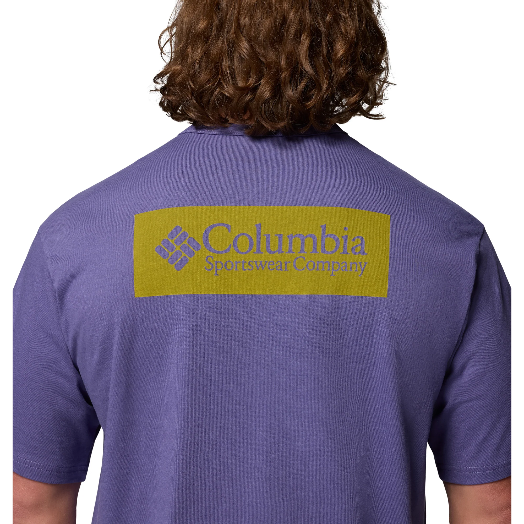 Columbia Men's CSC Heavyweight Iconic Short Sleeve Tee (Stormwatch/CSC Box Logo) - Image 6