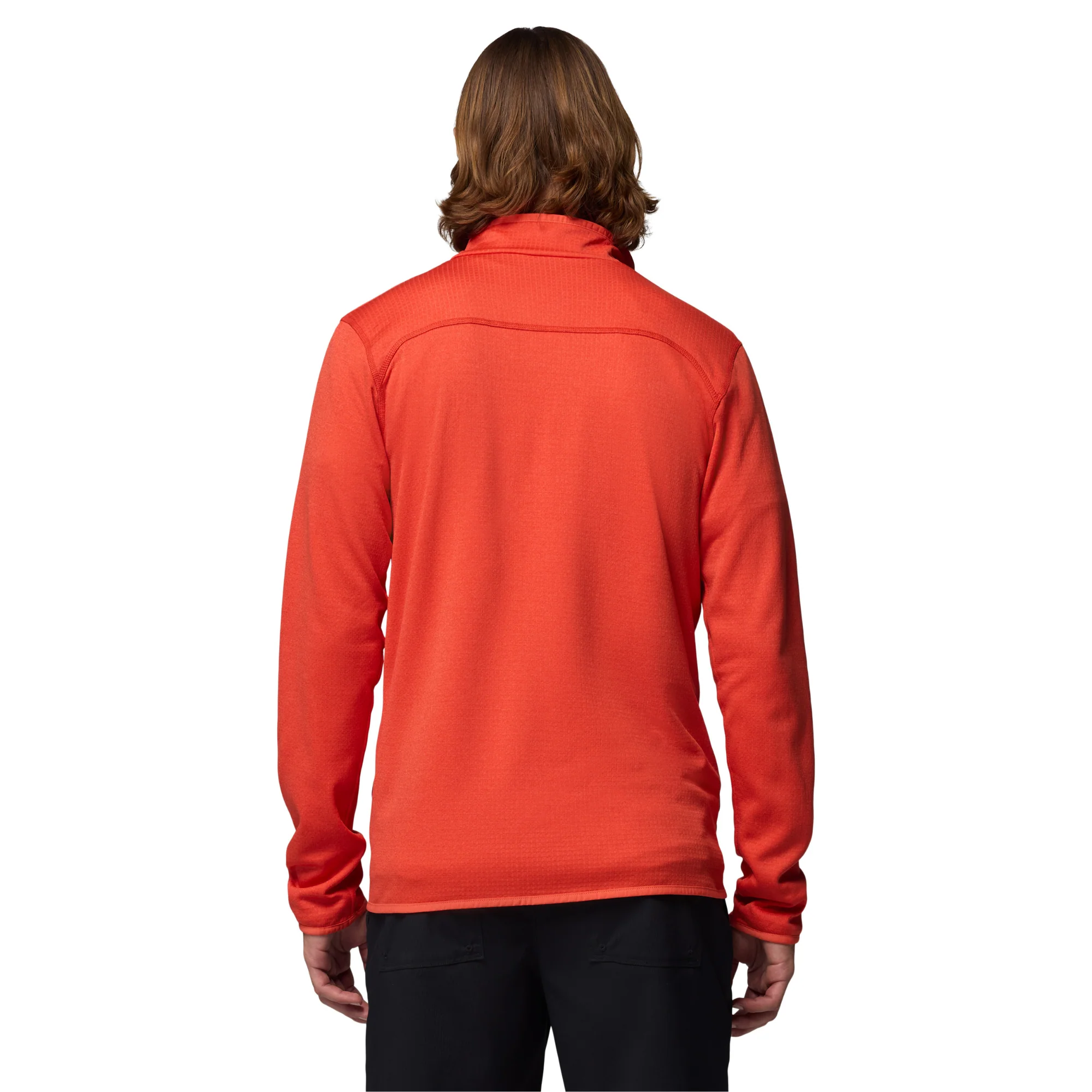 Columbia Men's Essential Hike Grid Full Zip Fleece (Super Sonic/Zing) - Image 3