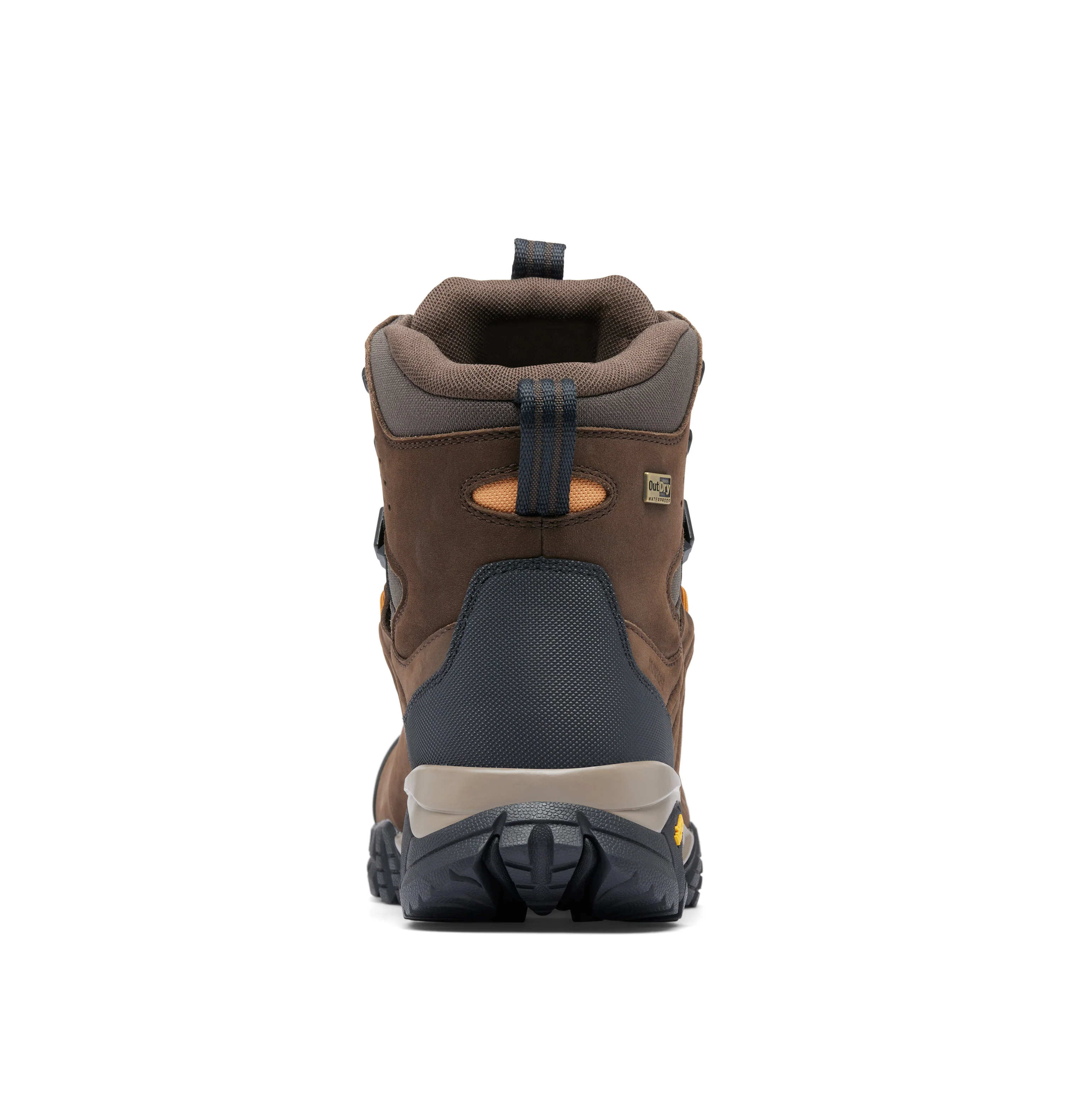Columbia Men's Geoterra Outdry Leather Trail Boots (Cordovan/Canyon Sun) - Image 9