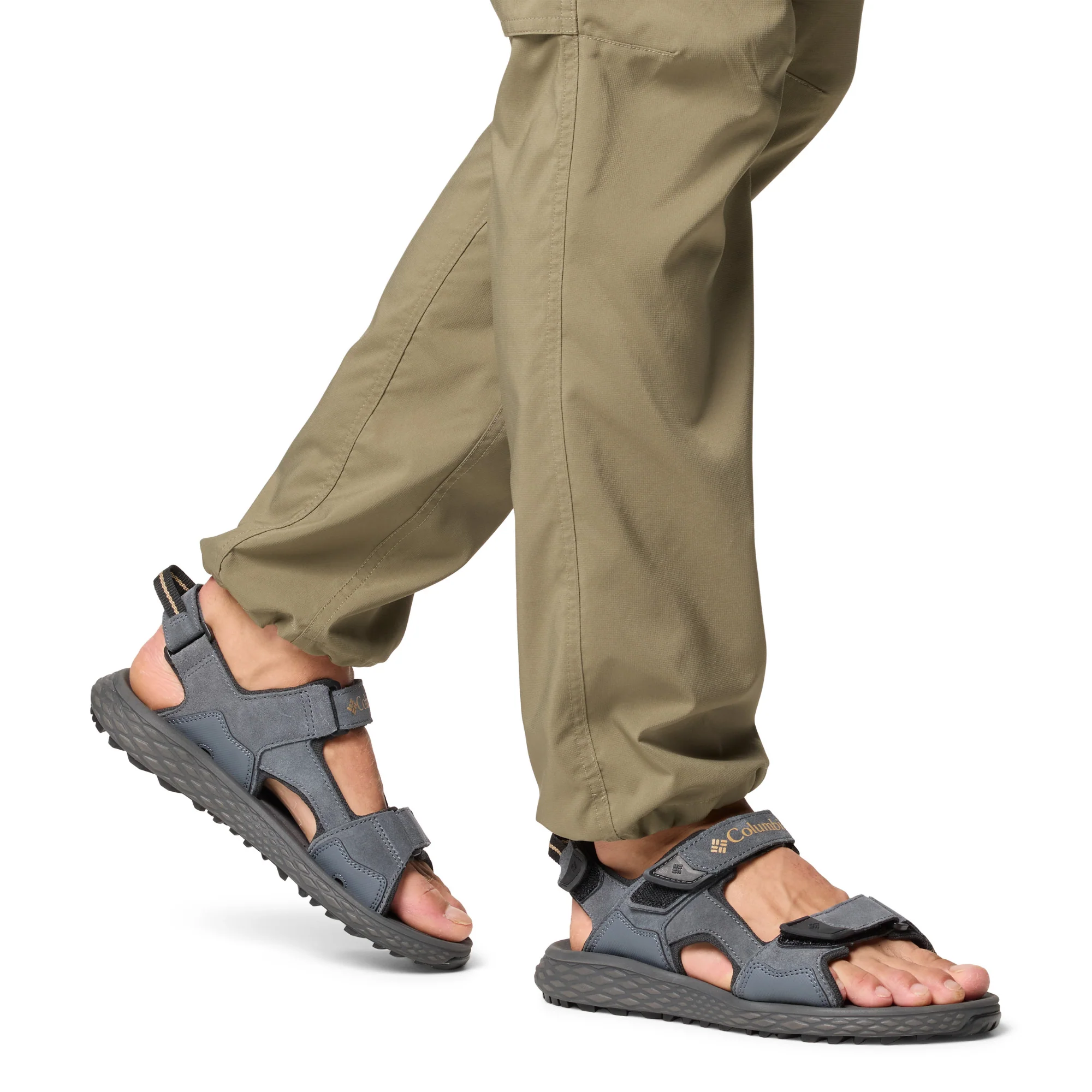 Columbia Men's Konos Hiker 3-Strap Sandals (Graphite/Black) - Image 10