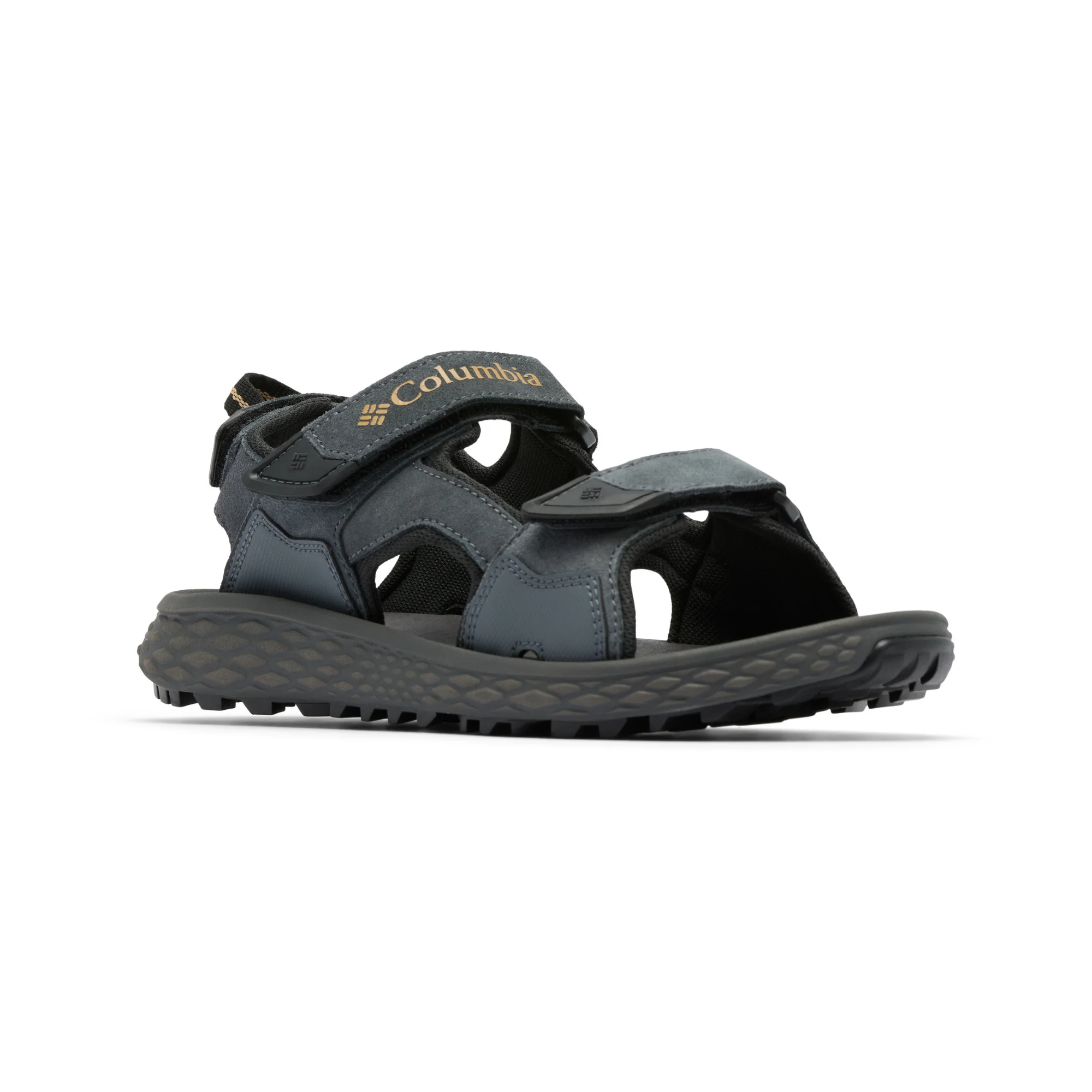 Columbia Men's Konos Hiker 3-Strap Sandals (Graphite/Black) - Image 3