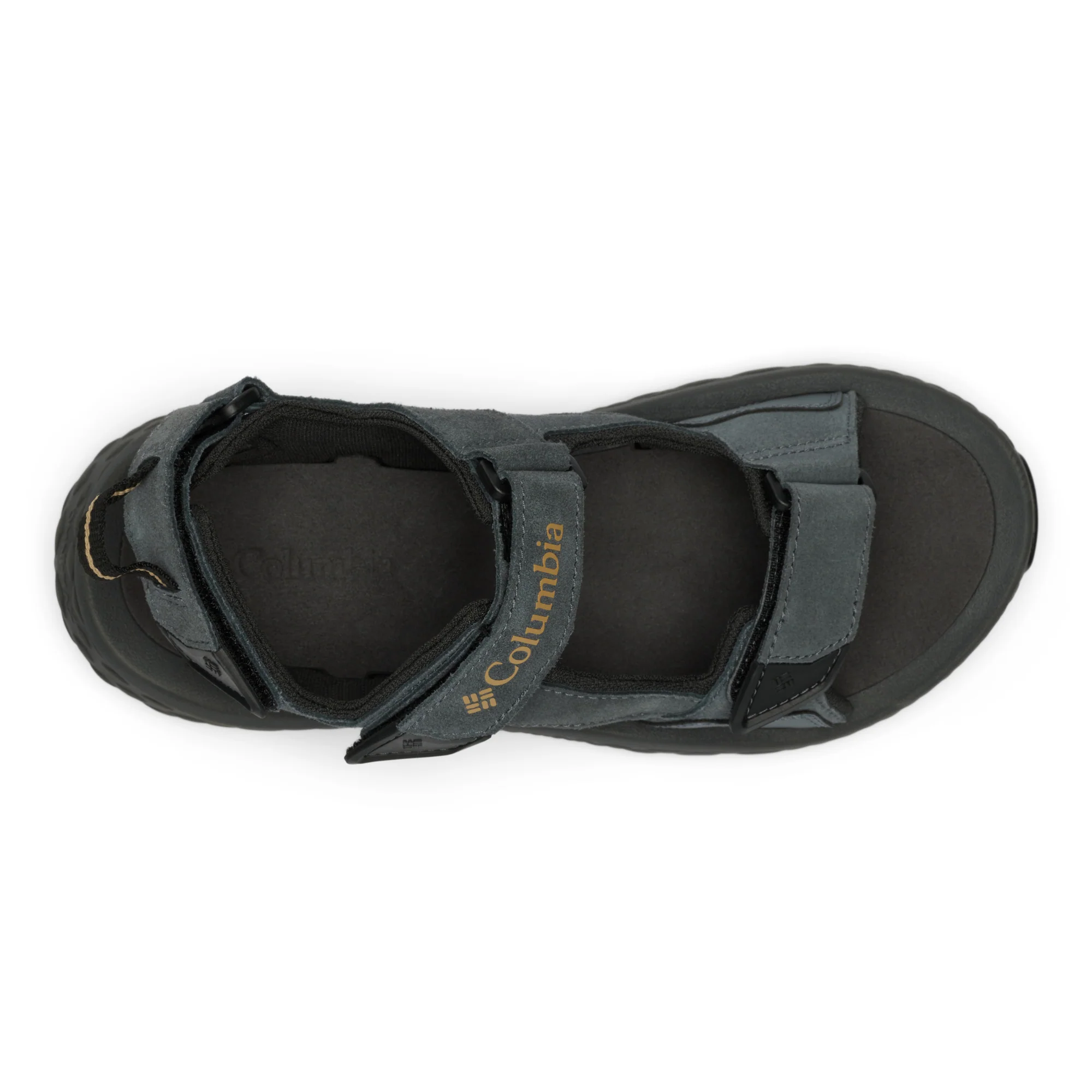 Columbia Men's Konos Hiker 3-Strap Sandals (Graphite/Black) - Image 6