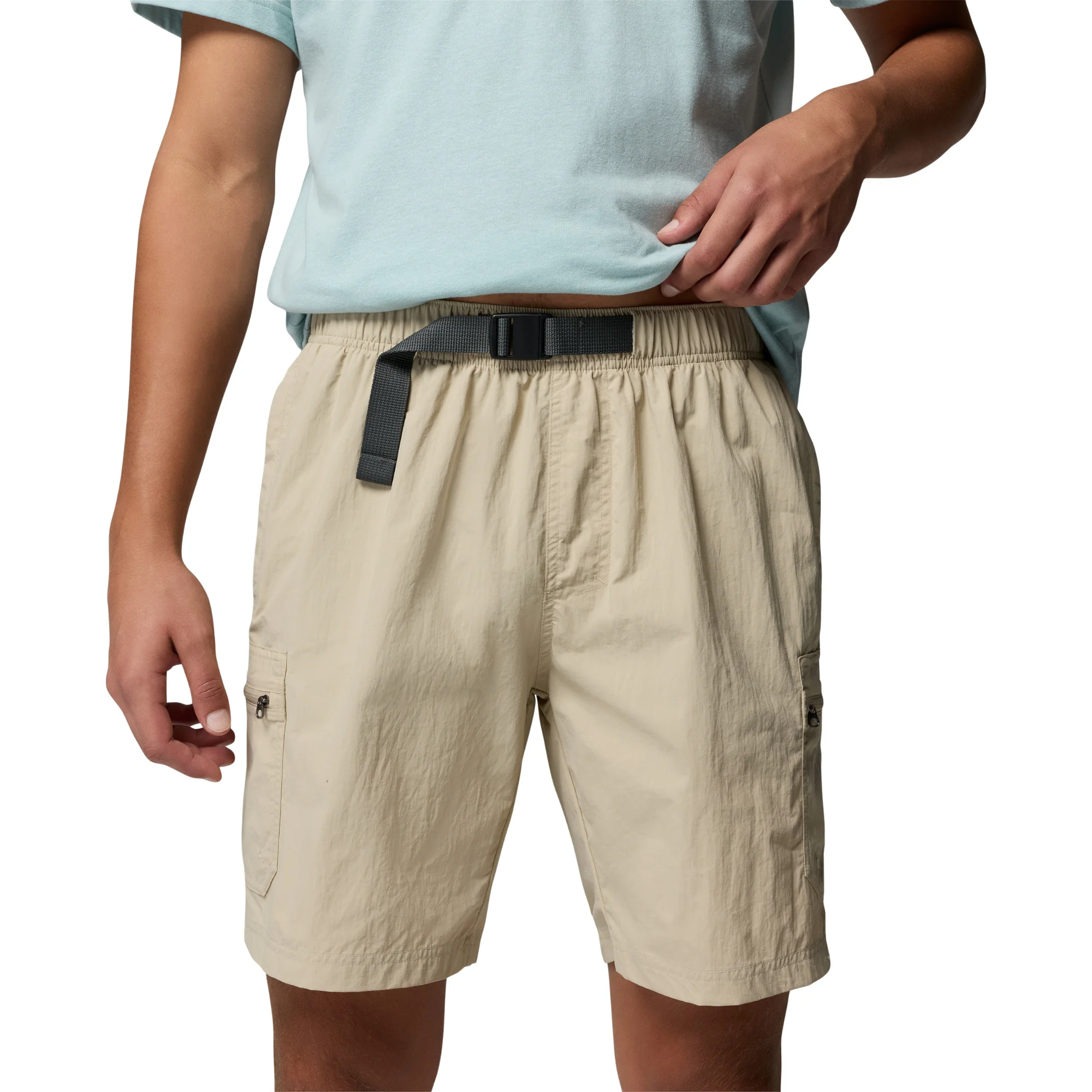 Columbia Men's Mountaindale UPF50 Cargo Shorts (Ancient Fossil)(8in) - Image 4