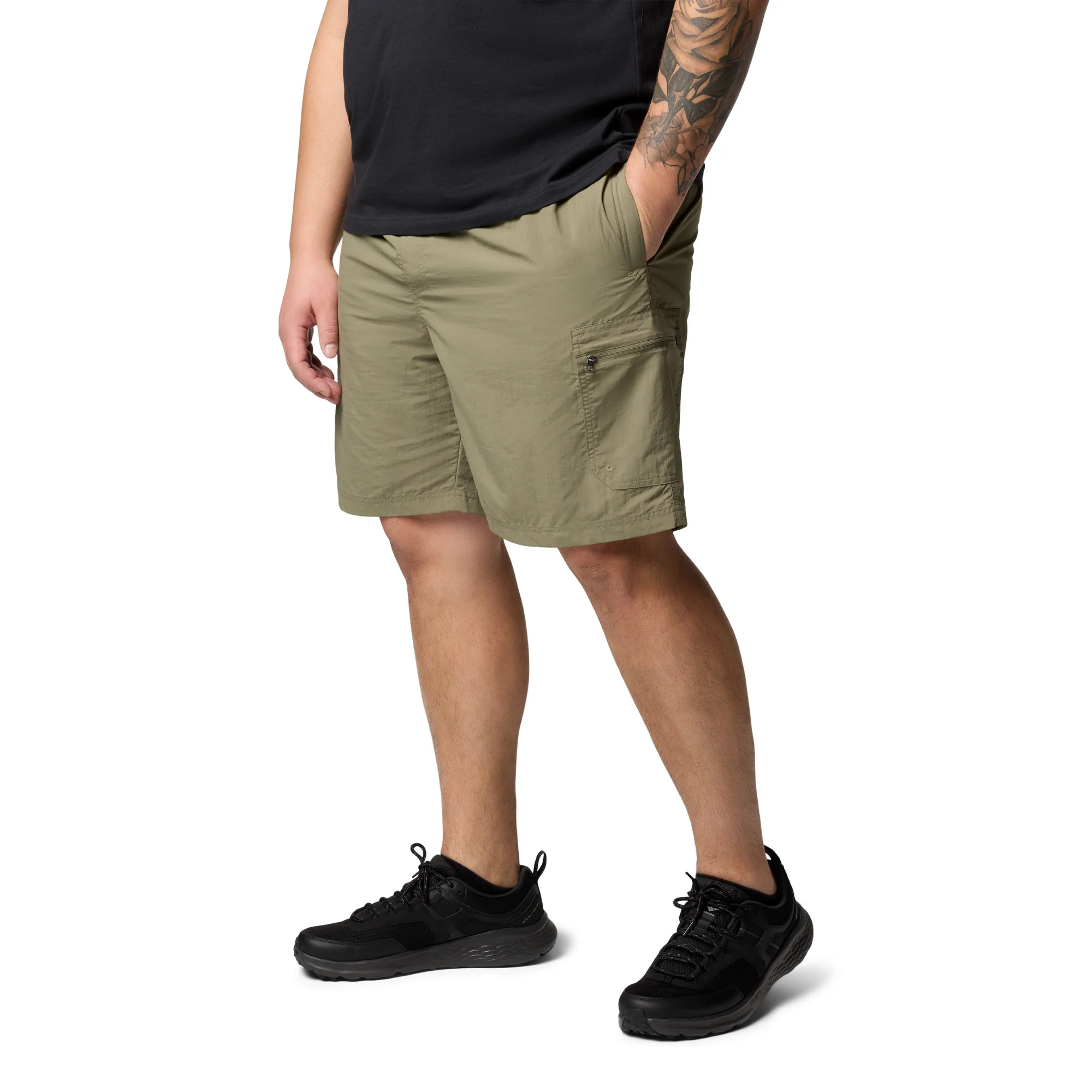 Columbia Men's Mountaindale Cargo Shorts (8in)(Stone Green) - Image 6