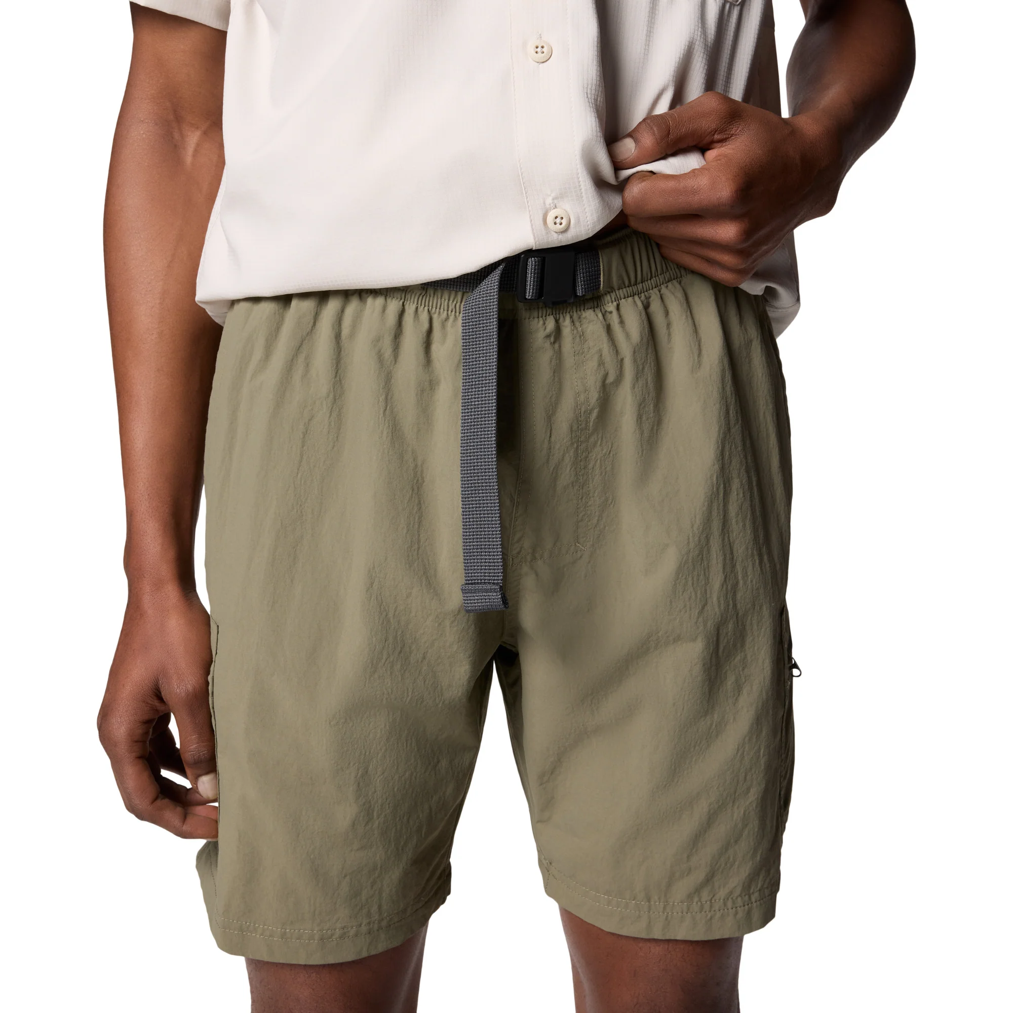 Columbia Men's Mountaindale Cargo Shorts (8in)(Stone Green) - Image 8