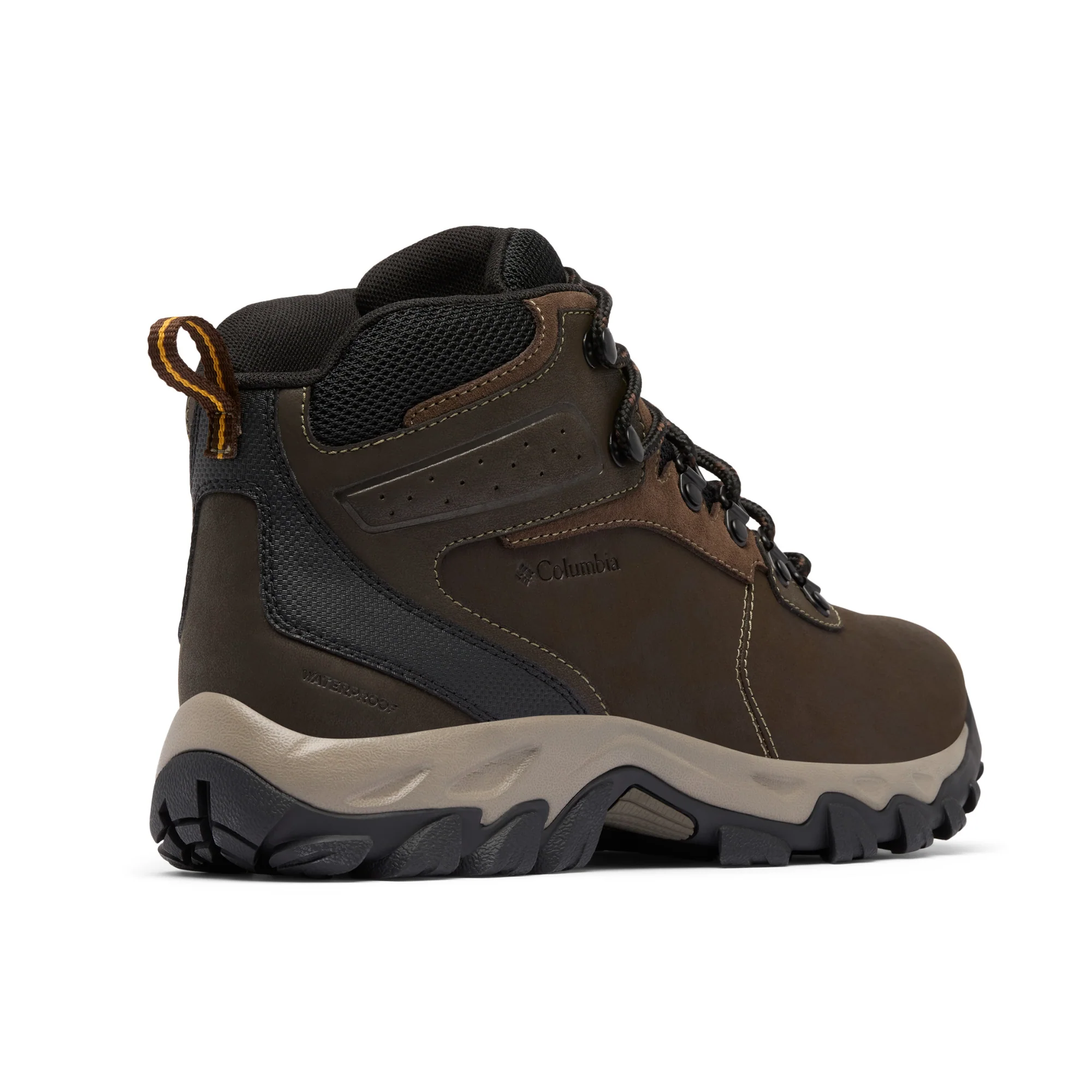 Columbia Men's Newton Ridge Plus II Waterproof Trail Boots (Cordovan/Squash) - Image 3