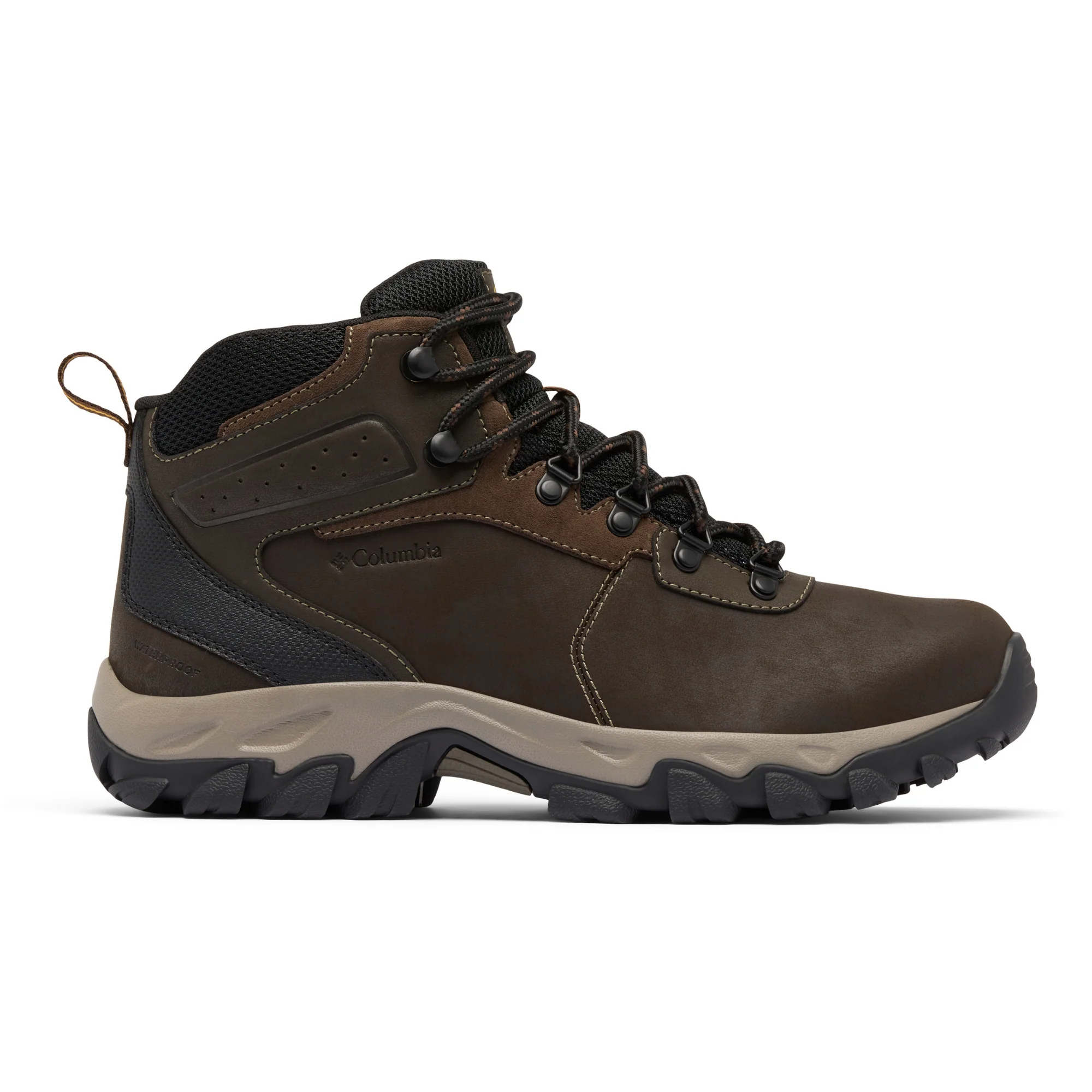 Columbia Men's Newton Ridge Plus II Waterproof Trail Boots (Cordovan/Squash) - Image 5